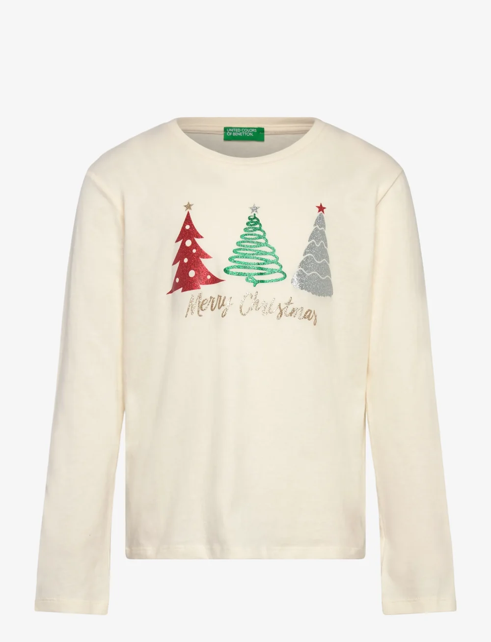 United Colors of Benetton - T-SHIRT L/S - långärmade t-shirts - white - 0