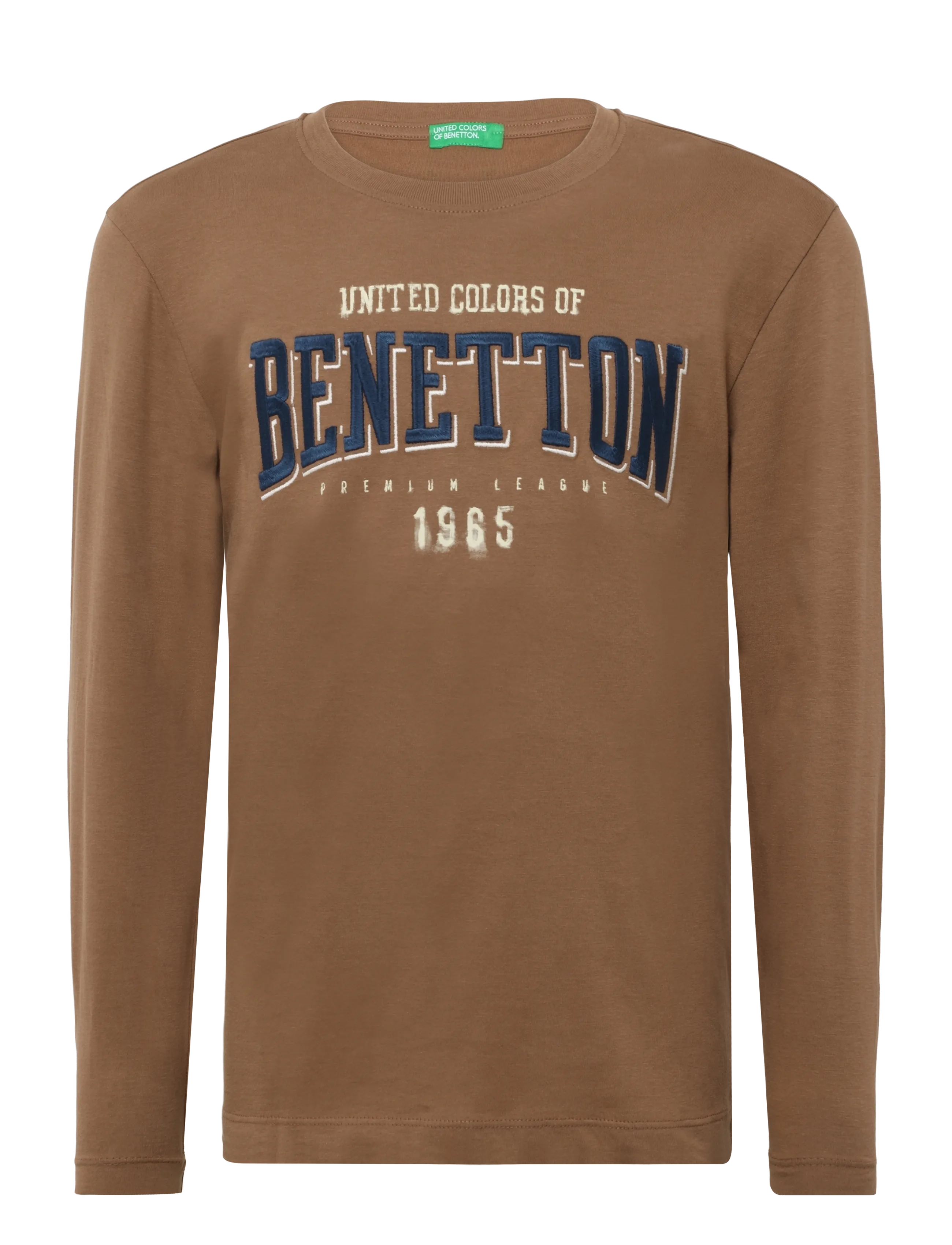 United Colors of Benetton T-SHIRT L/S - Langärmelig - BROWN / brown