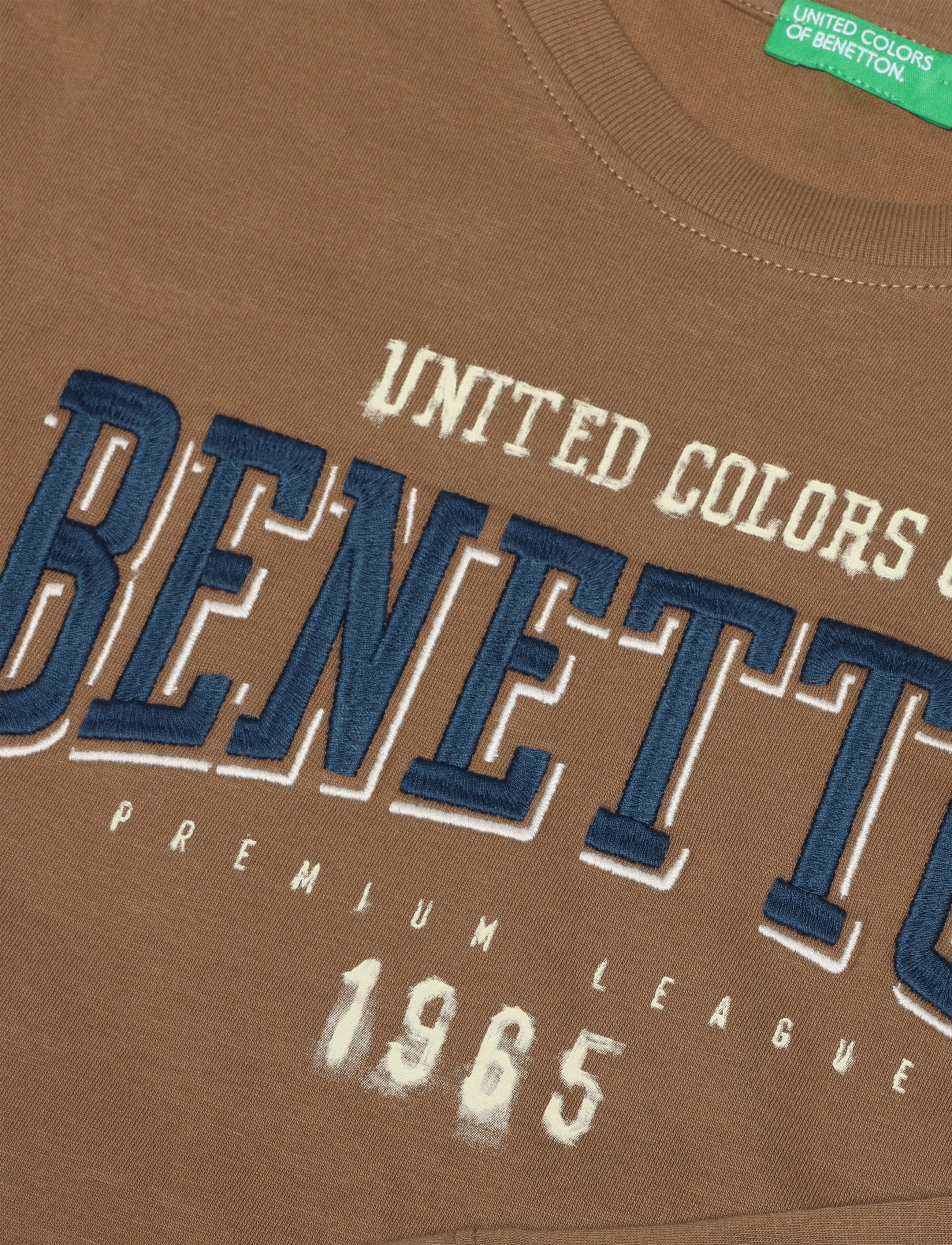 United Colors of Benetton - T-SHIRT L/S - langärmelig - brown - 2