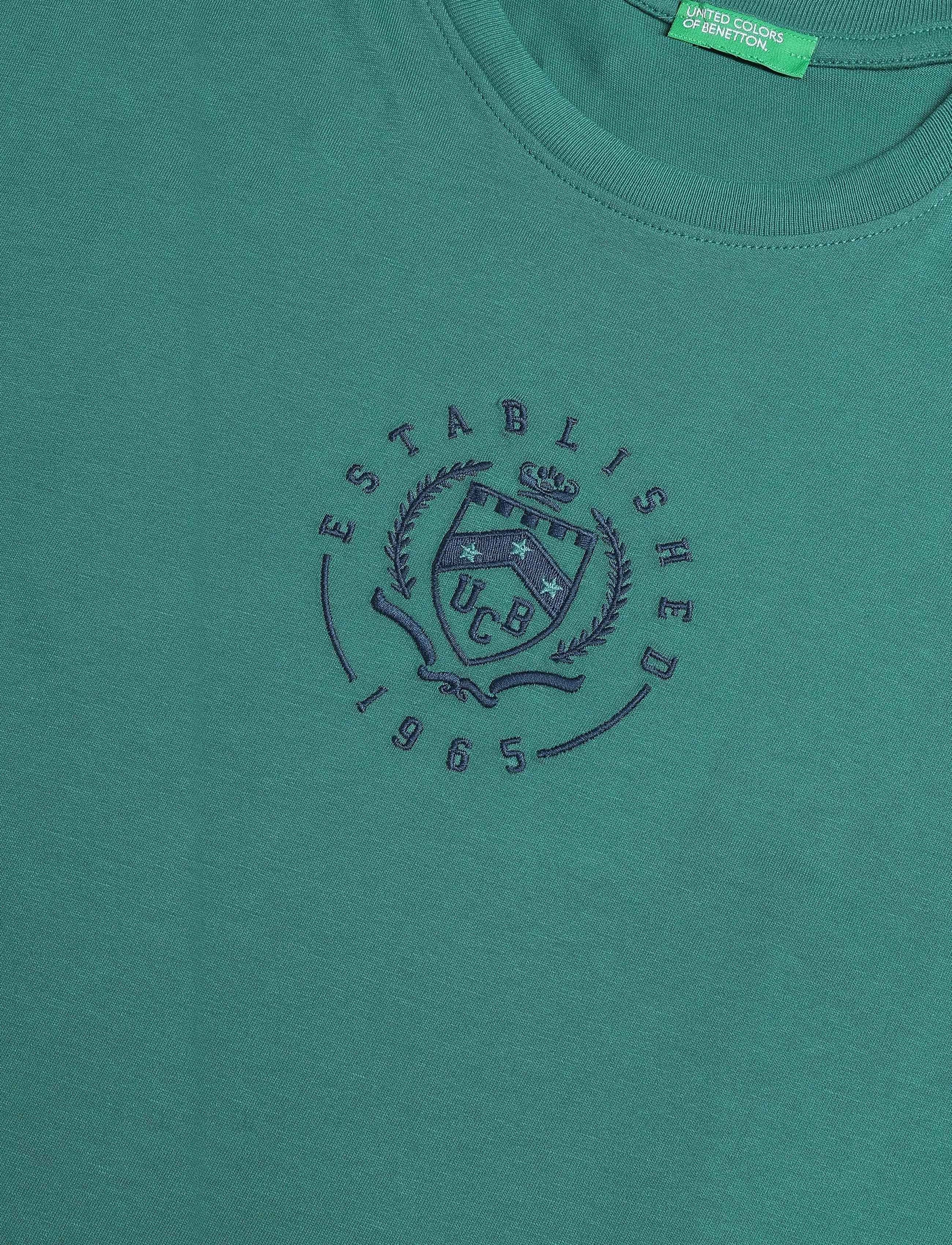 United Colors of Benetton - T-SHIRT L/S - green - 2