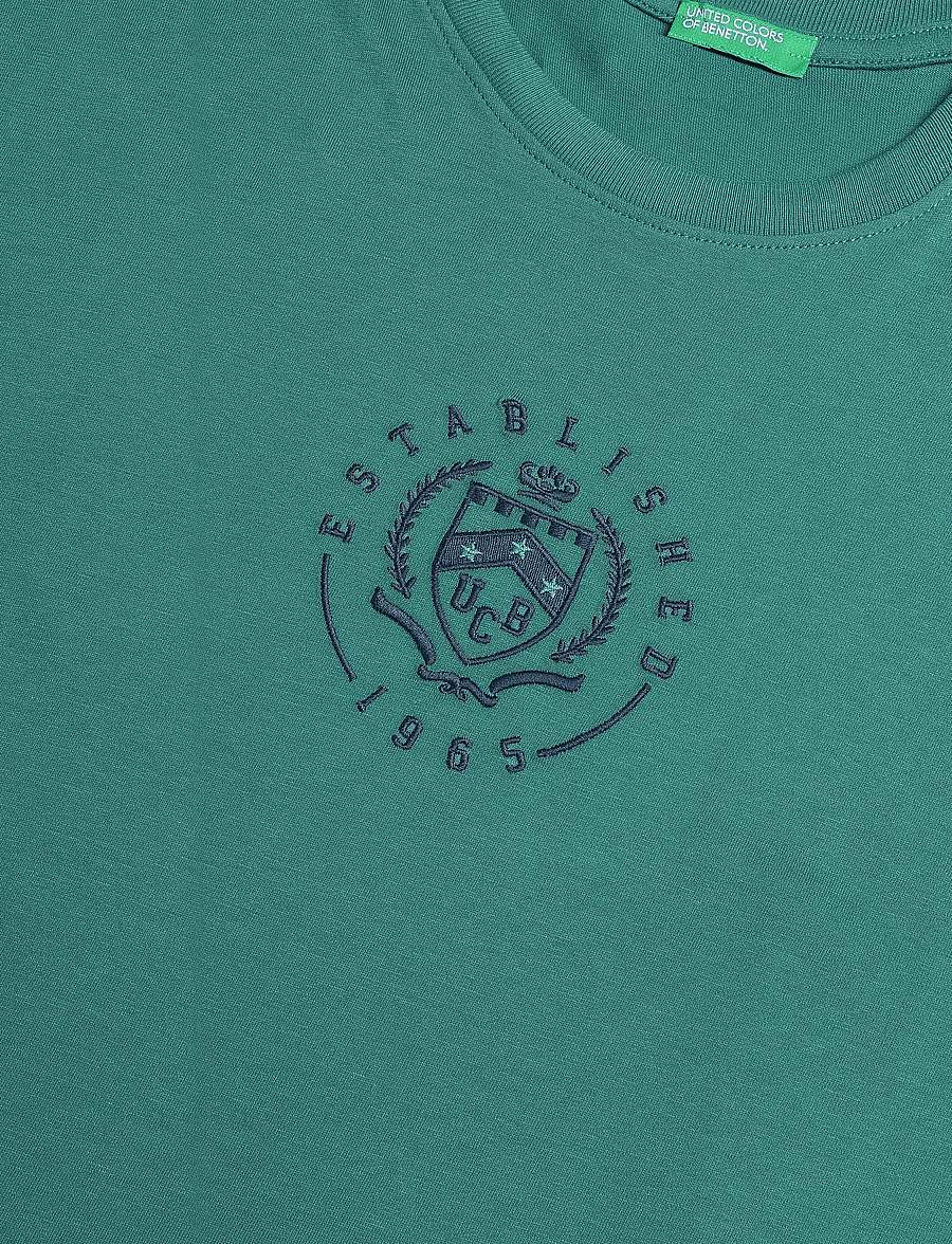 United Colors of Benetton - T-SHIRT L/S - langärmelig - green - 2