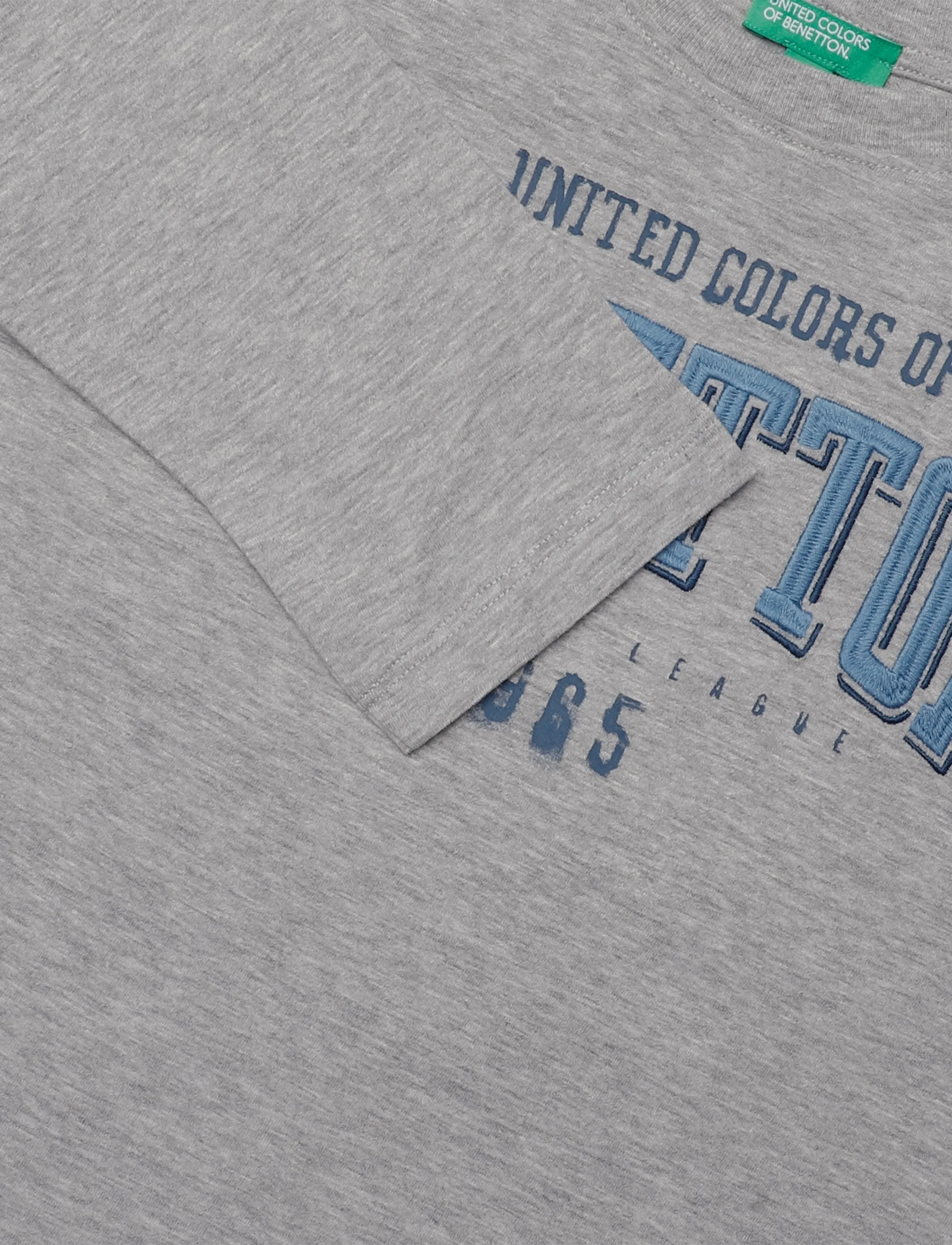 United Colors of Benetton - T-SHIRT L/S - pikkade varrukatega t-särgid - grey - 2