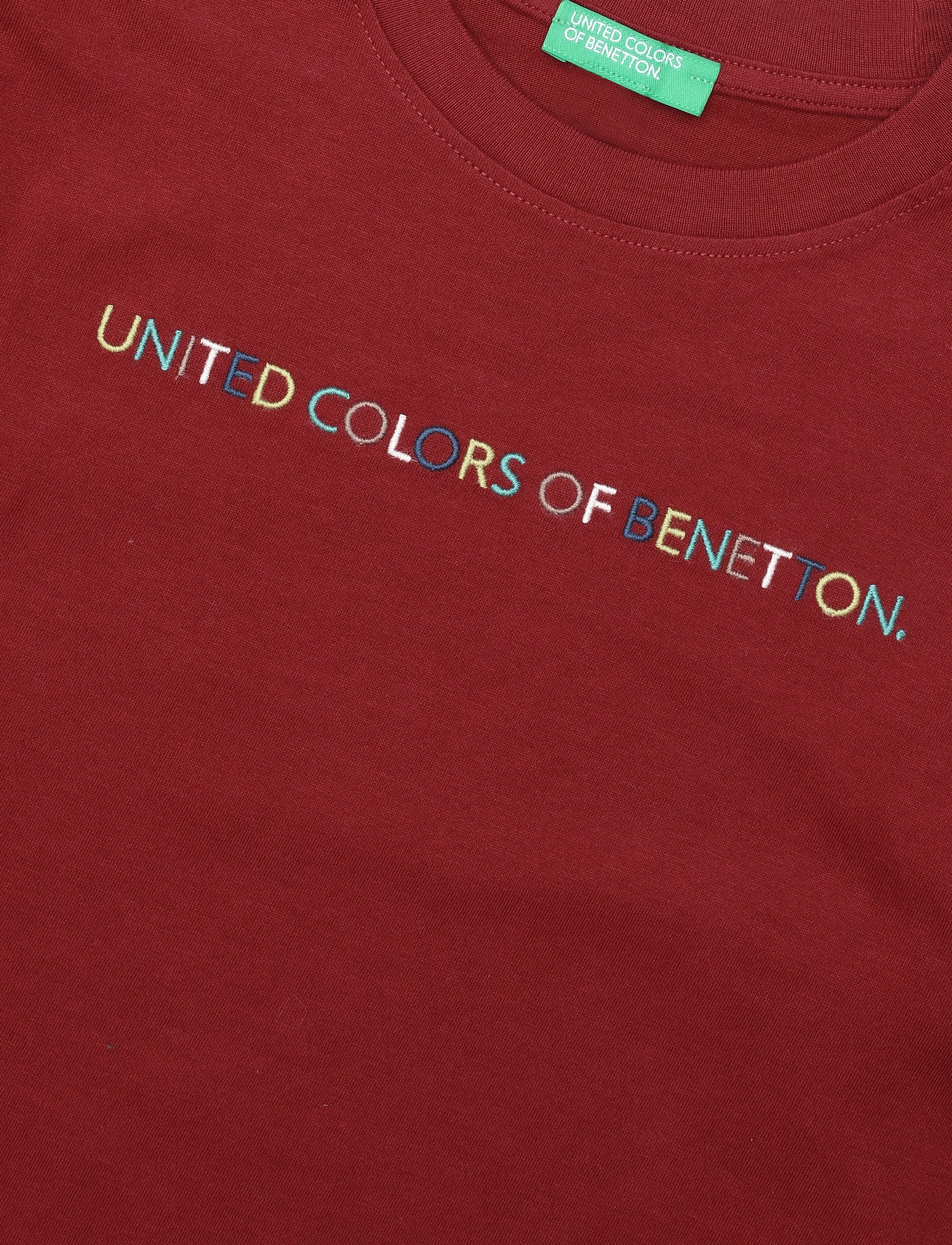 United Colors of Benetton - T-SHIRT L/S - långärmade t-shirts - red - 2
