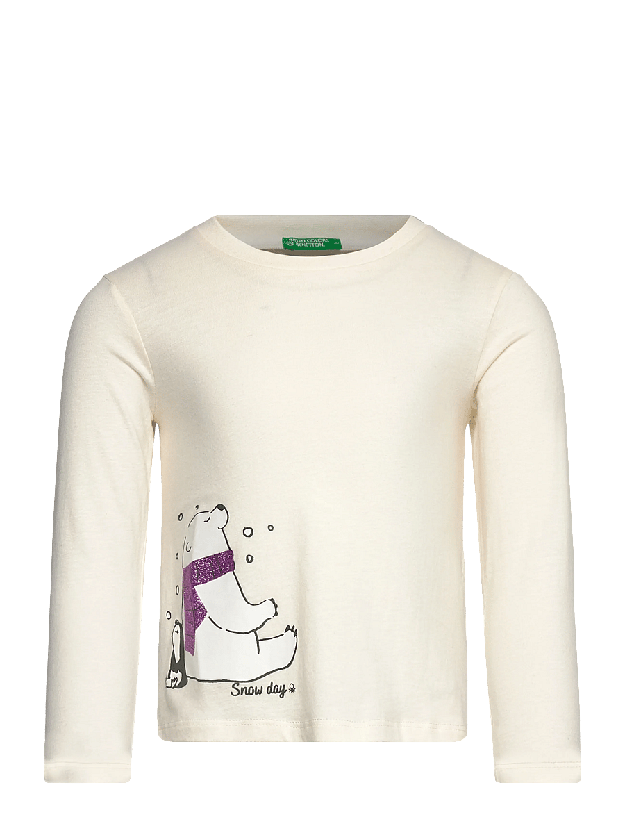 United Colors of Benetton - T-SHIRT L/S - langärmelig - white - 0