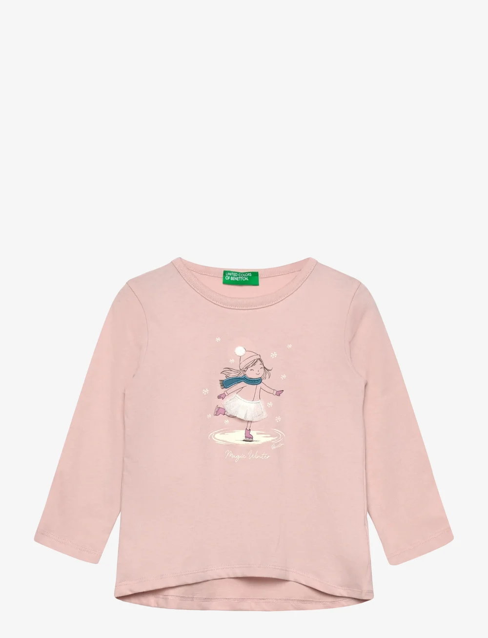 United Colors of Benetton - T-SHIRT L/S - pikkade varrukatega t-särgid - pink - 0