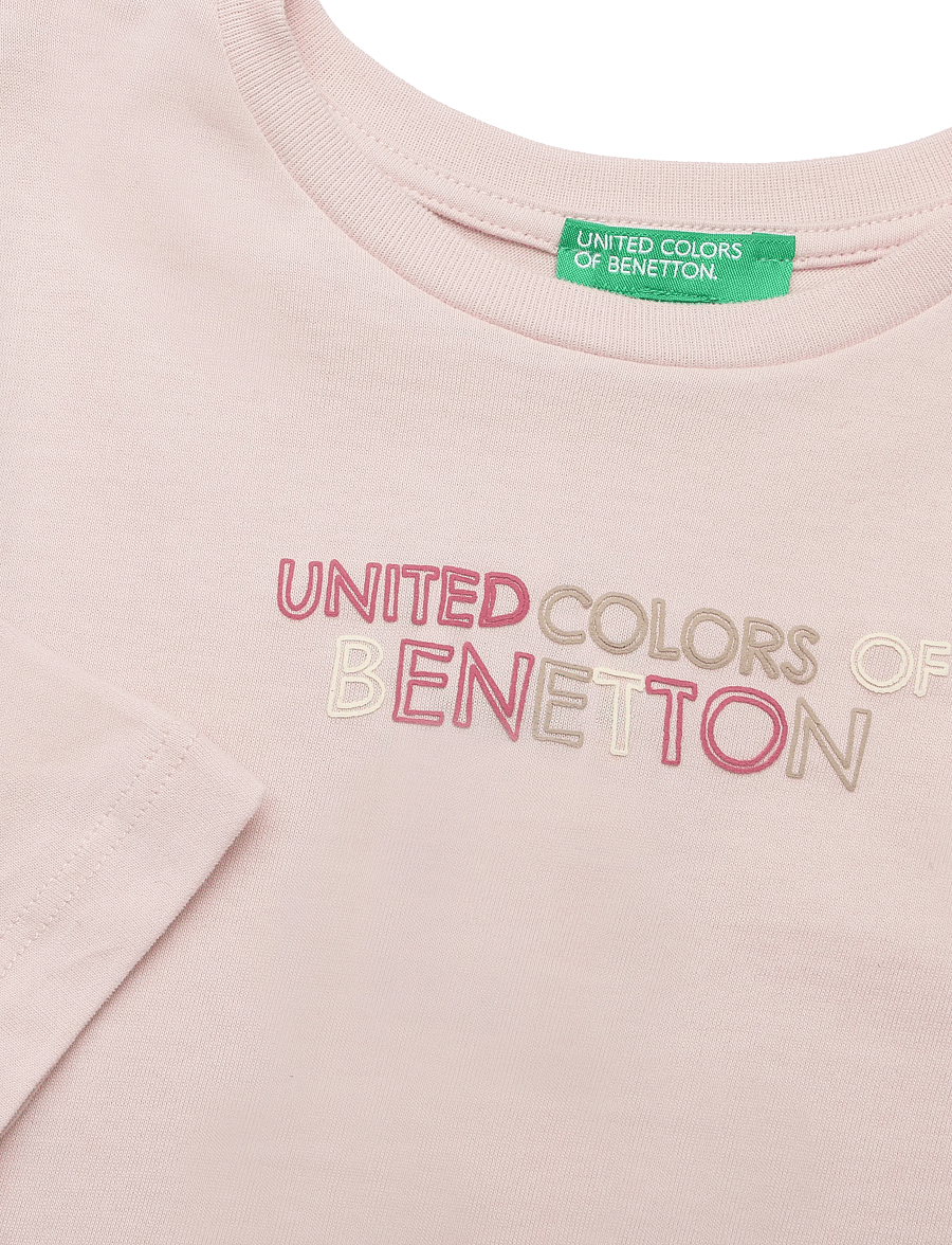 United Colors of Benetton - T-SHIRT L/S - langärmelig - pink - 2