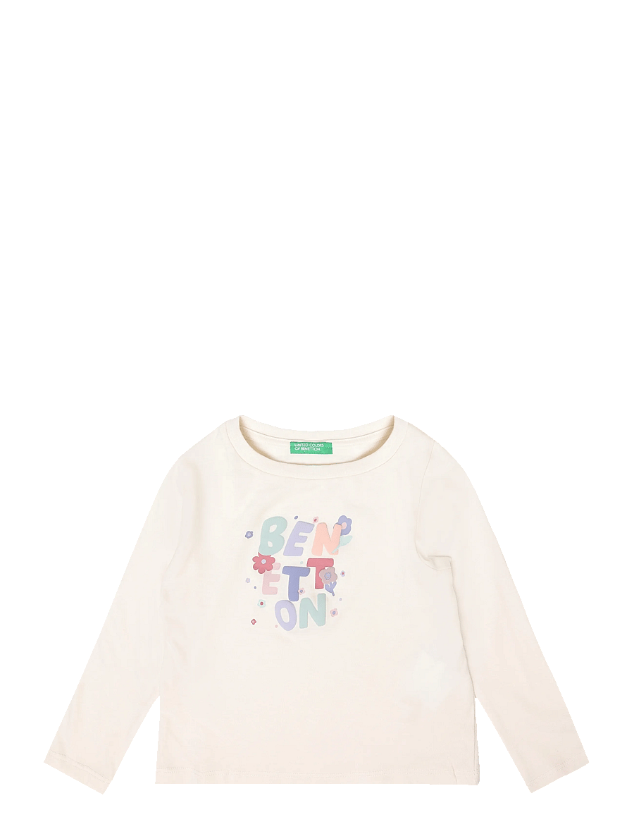 United Colors of Benetton - T-SHIRT L/S - pikkade varrukatega t-särgid - white - 0