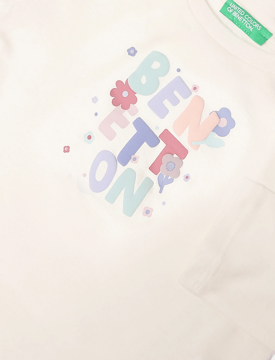 United Colors of Benetton - T-SHIRT L/S - pikkade varrukatega t-särgid - white - 2