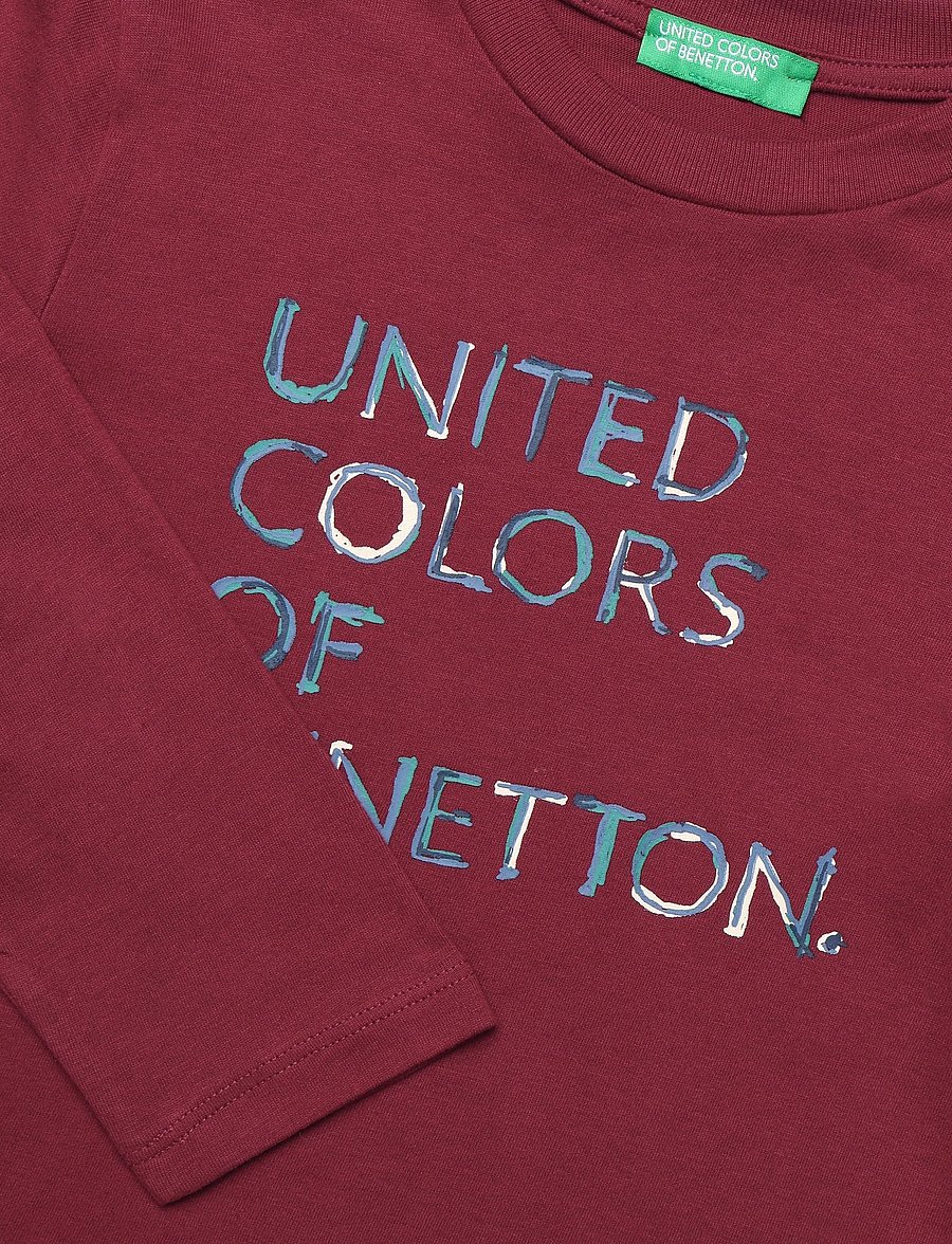 United Colors of Benetton - T-SHIRT L/S - langärmelig - red - 2
