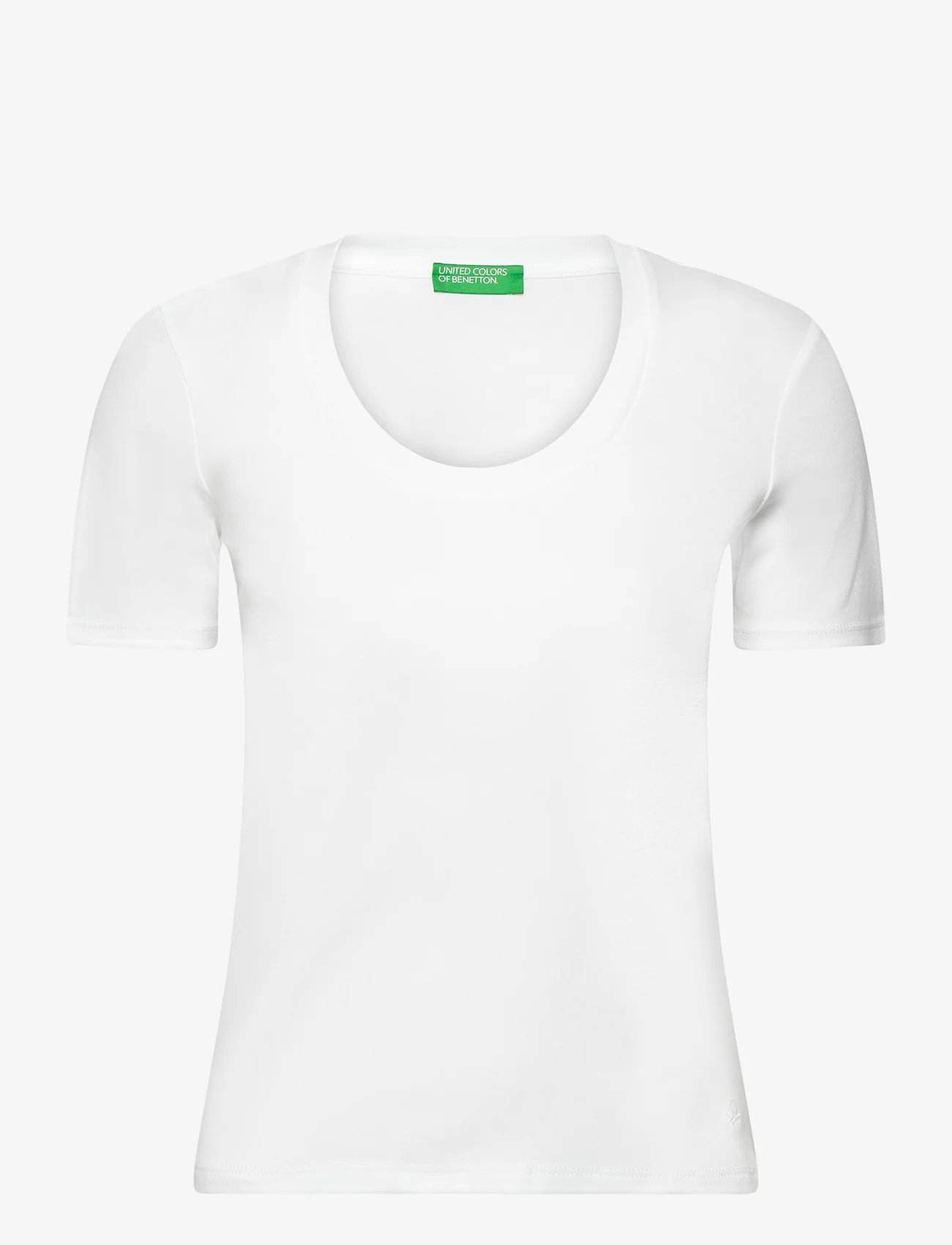 United Colors of Benetton - T-SHIRT - t-shirts - white - 0