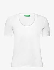 United Colors of Benetton - T-SHIRT - t-shirts - white - 0