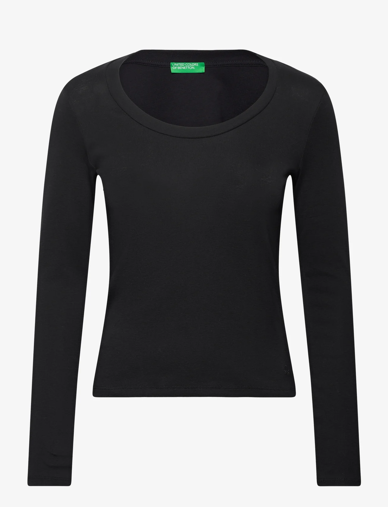 United Colors of Benetton - T-SHIRT L/S - lowest prices - black - 0
