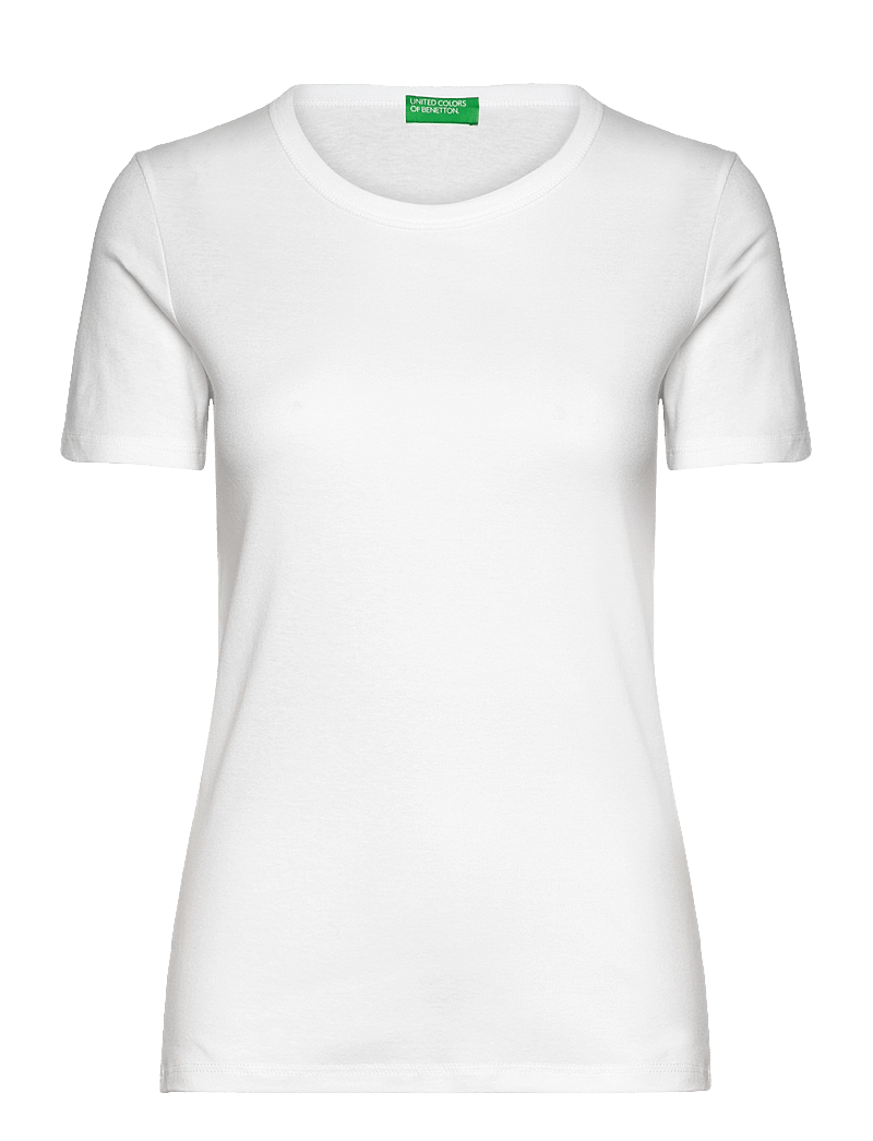United Colors of Benetton - T-SHIRT - t-shirts - white - 0
