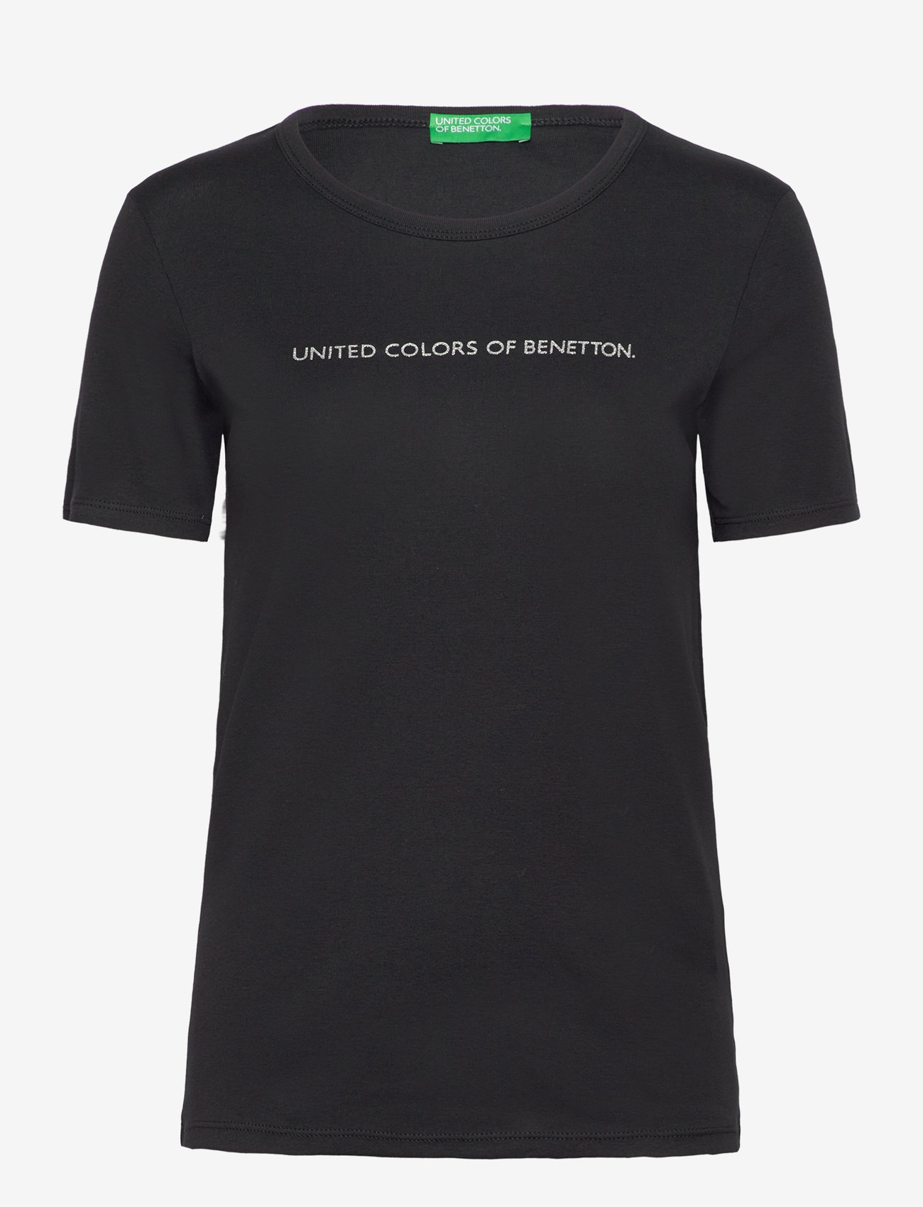 United Colors of Benetton - SHORT SLEEVES T-SHIRT - t-shirts - black - 0