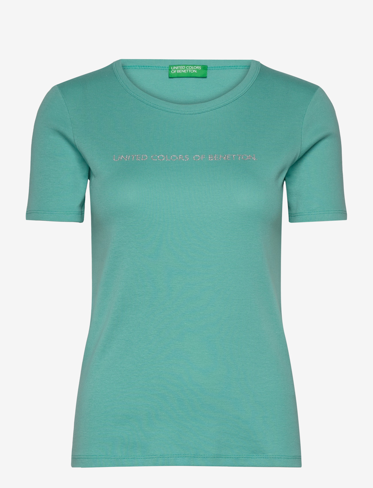 United Colors of Benetton - SHORT SLEEVES T-SHIRT - t-shirts - green - 0