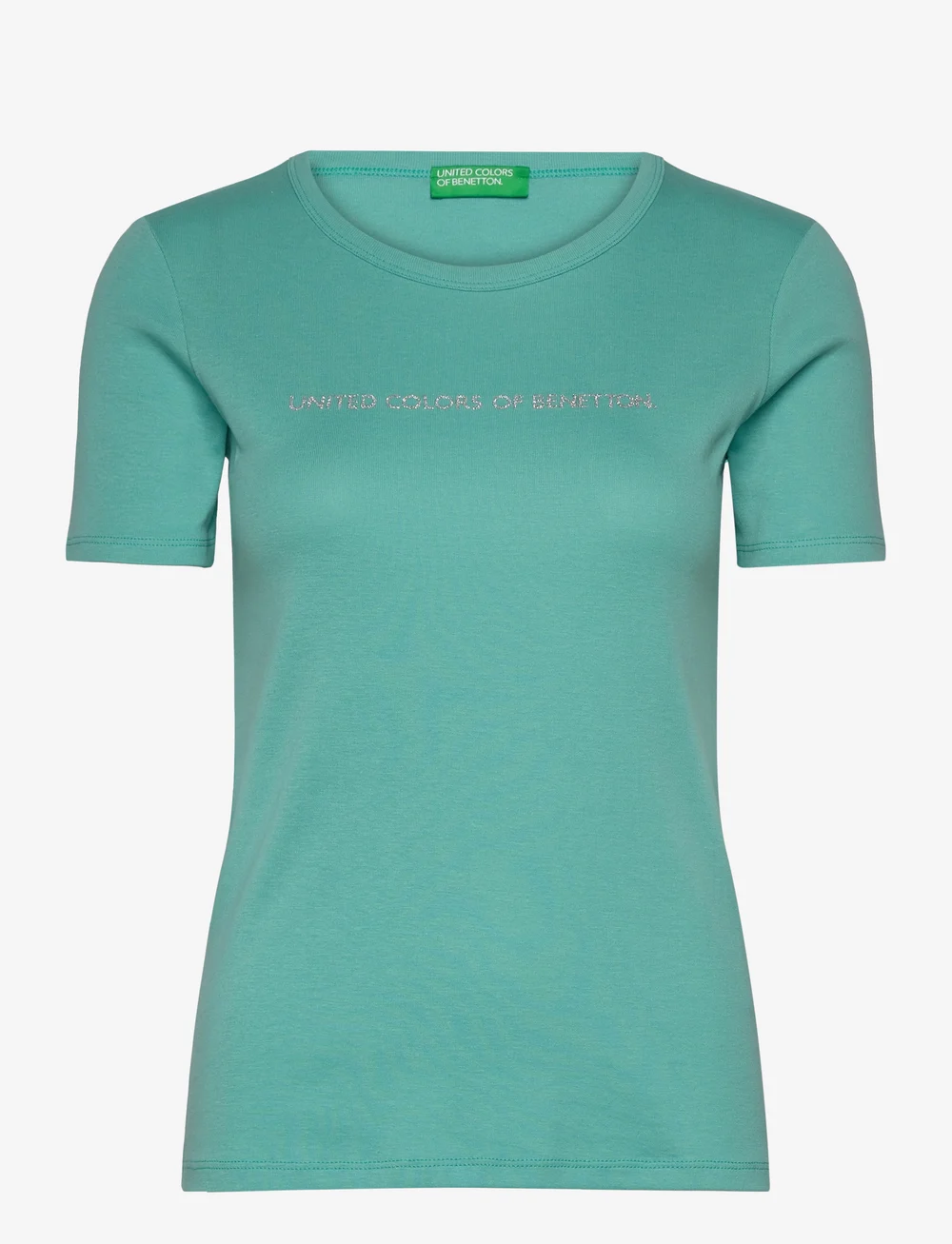 United Colors of Benetton - SHORT SLEEVES T-SHIRT - t-shirts - green - 0