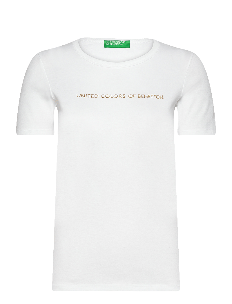 United Colors of Benetton - T-SHIRT - t-shirts - optical white - 0