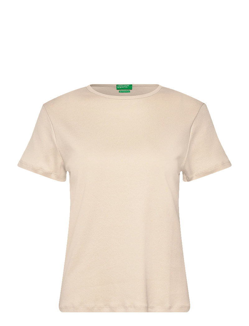 United Colors of Benetton - T-SHIRT - t-särgid - beige - 0