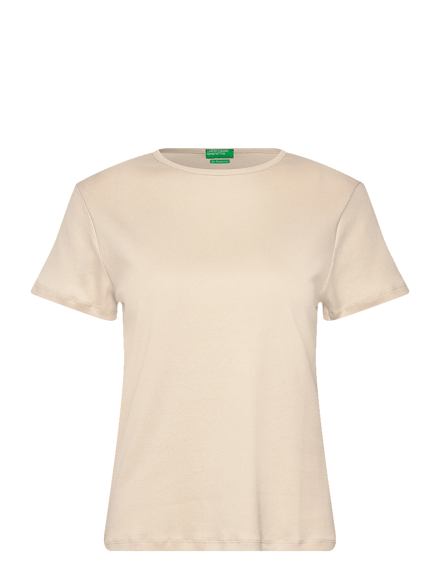 United Colors of Benetton - T-SHIRT - t-shirts - beige - 1