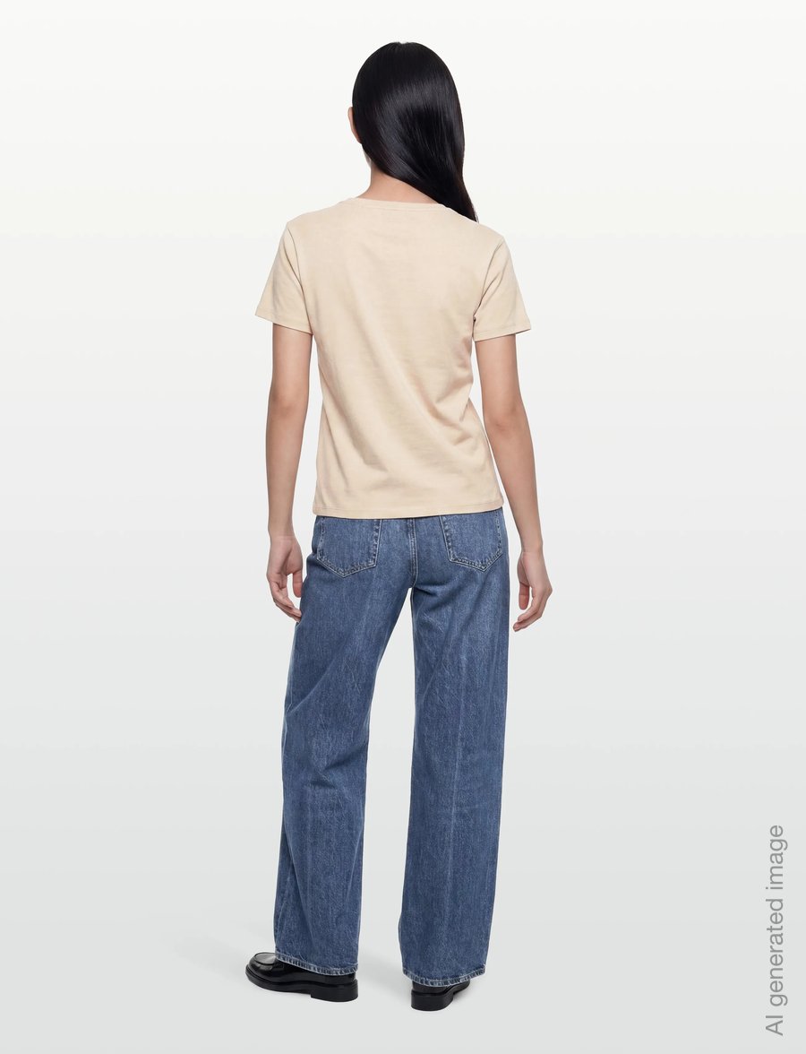 United Colors of Benetton - T-SHIRT - t-shirts - beige - 4