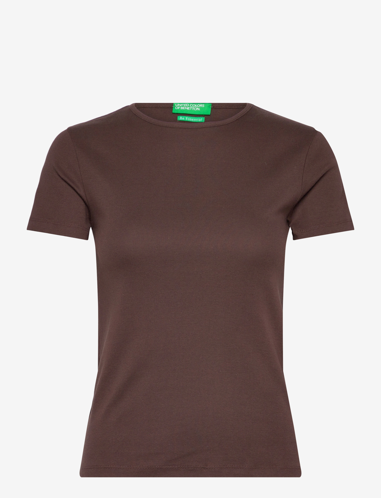 United Colors of Benetton - T-SHIRT - t-shirts - brown - 0