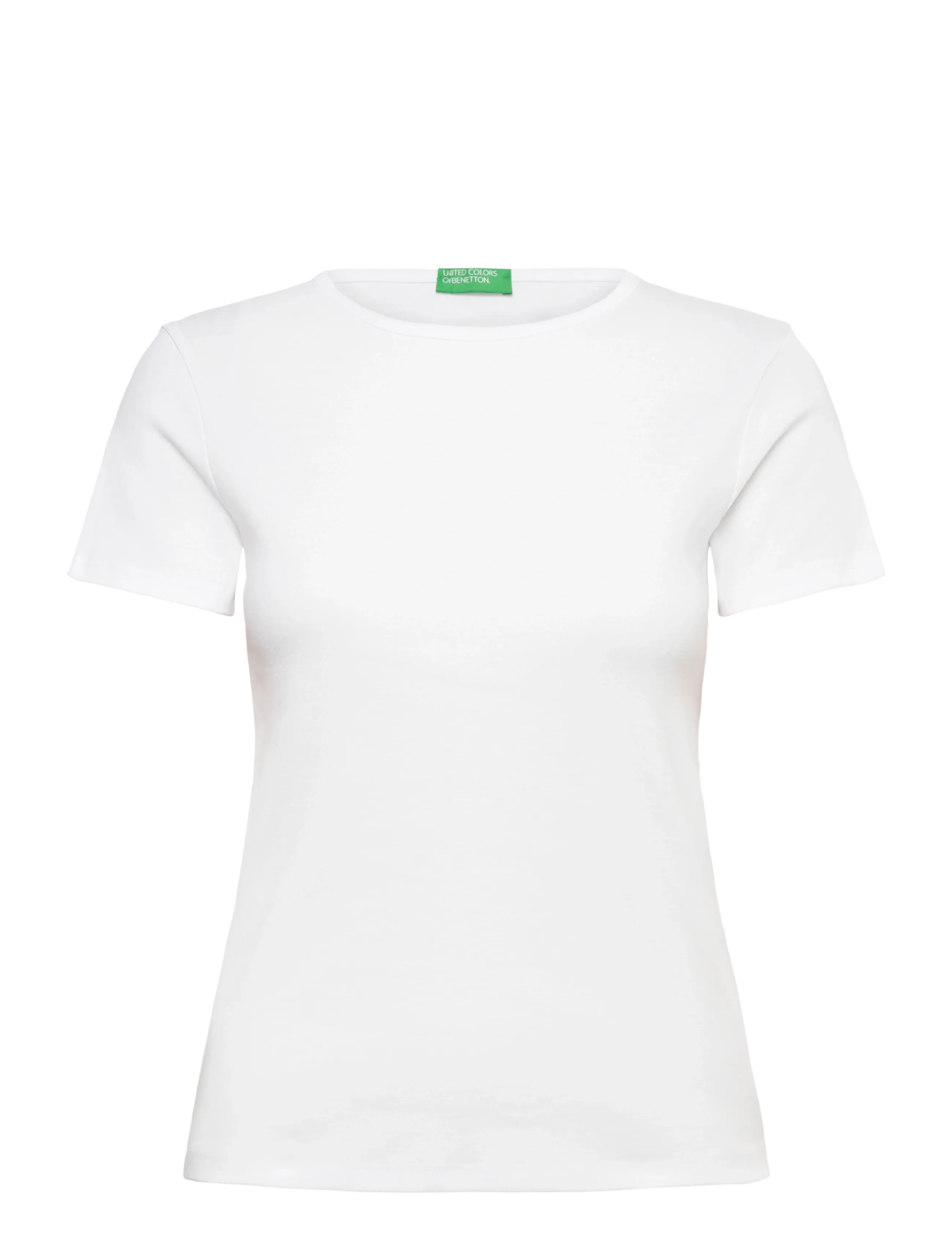 United Colors of Benetton T-SHIRT - T-Shirts & Tops - WHITE / white