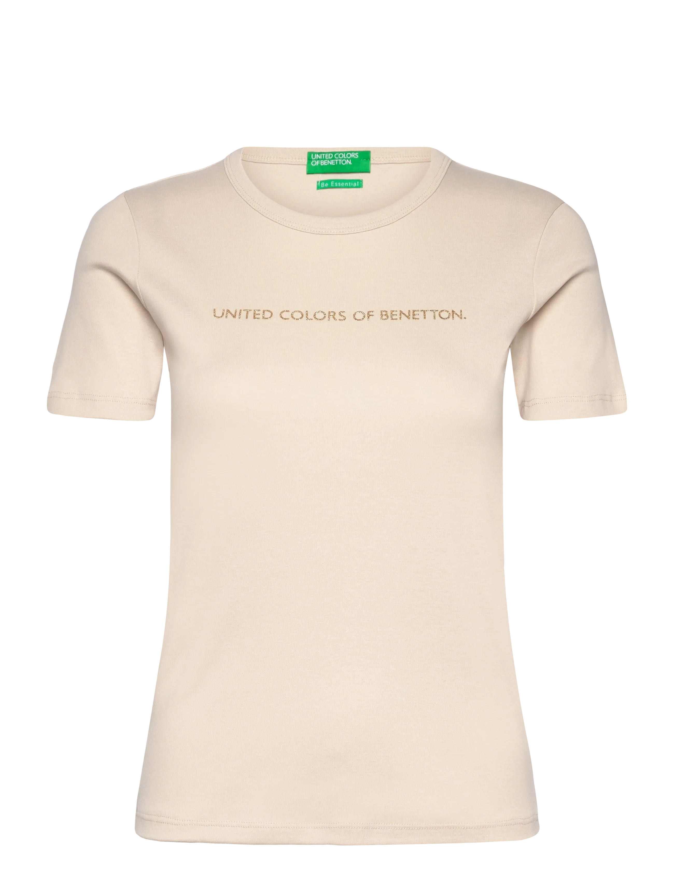 United Colors of Benetton T-SHIRT - Vaatteet - BEIGE / cream