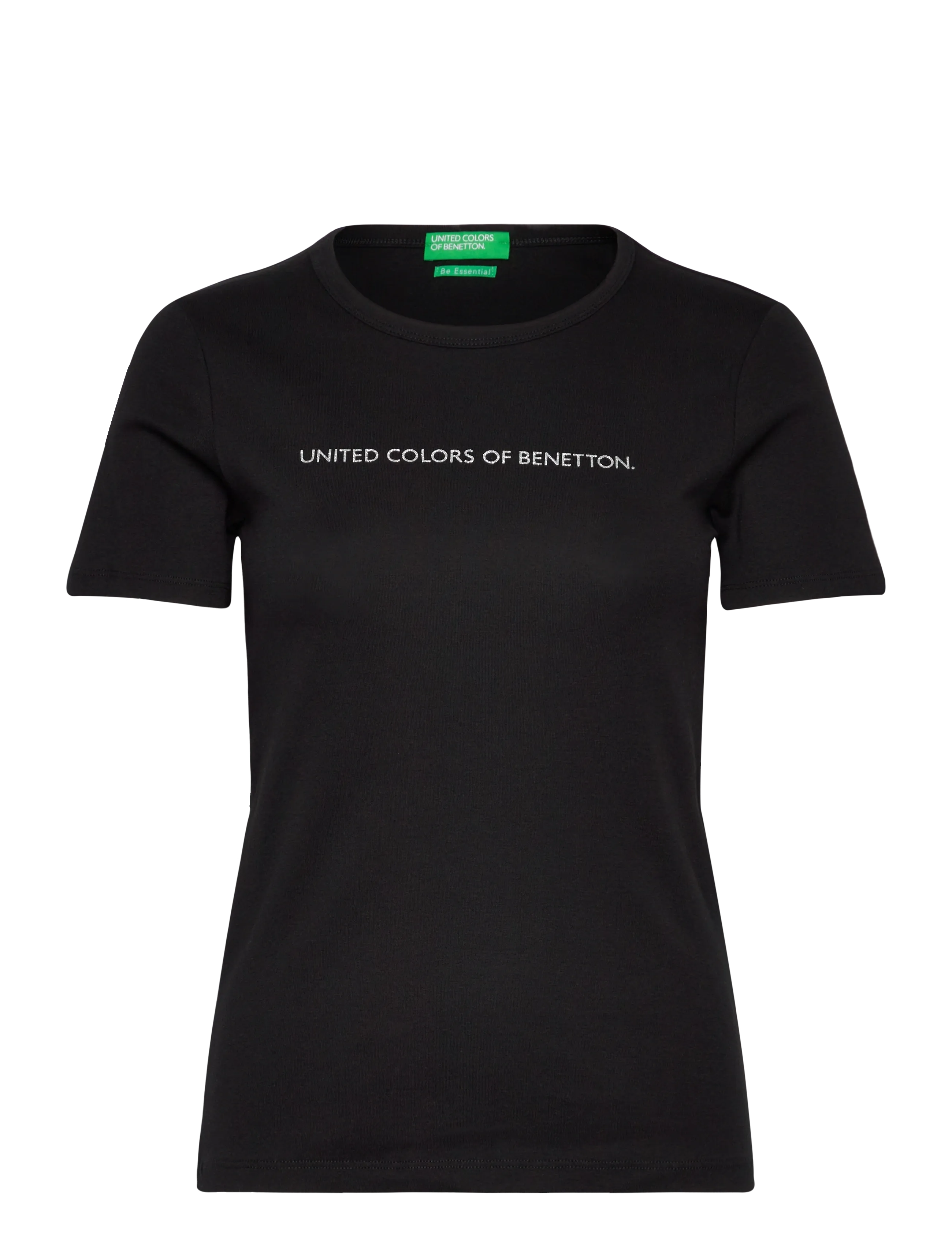 United Colors of Benetton T-SHIRT - Kleidung - BLACK / black