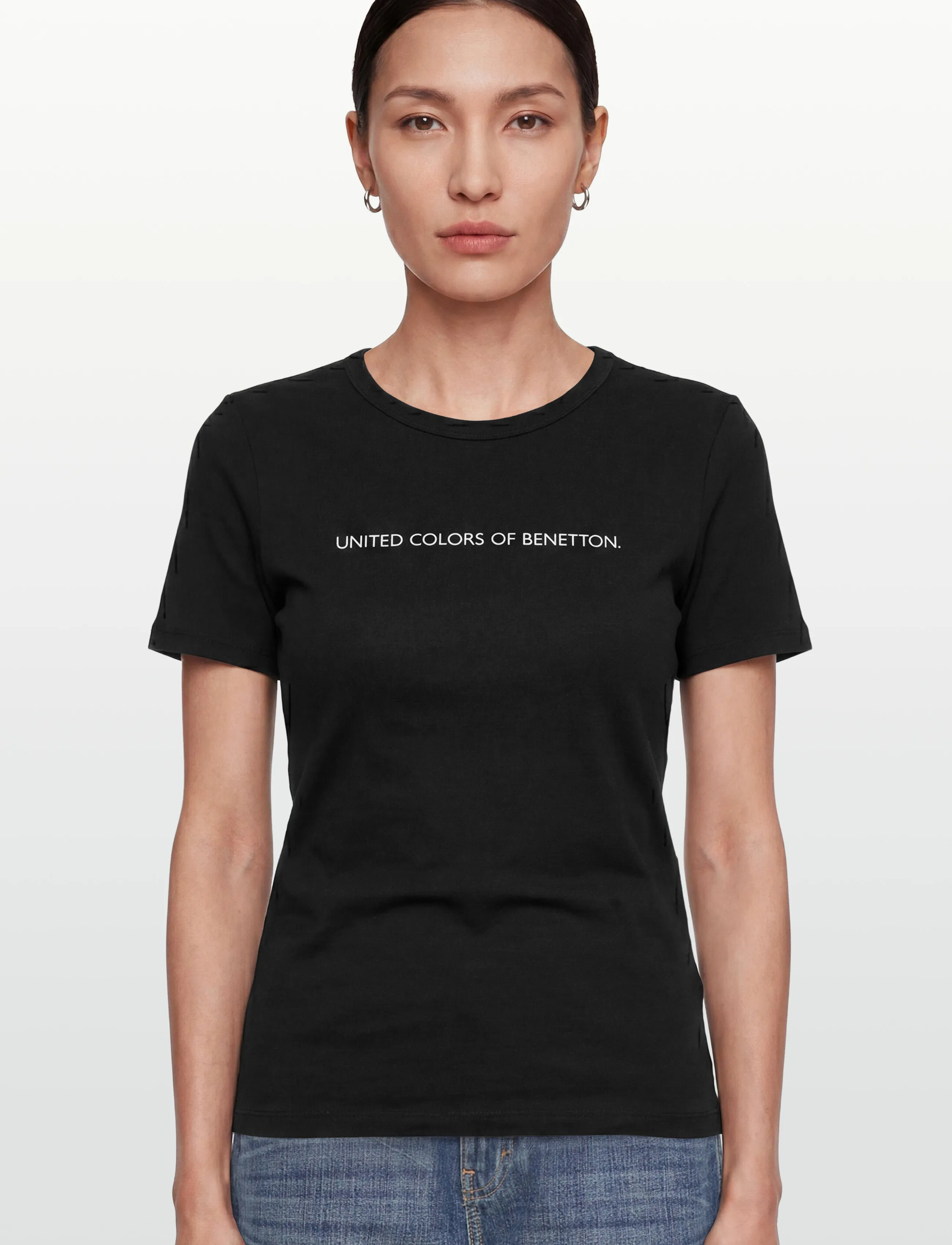 United Colors of Benetton - T-SHIRT - t-shirts - black - 3