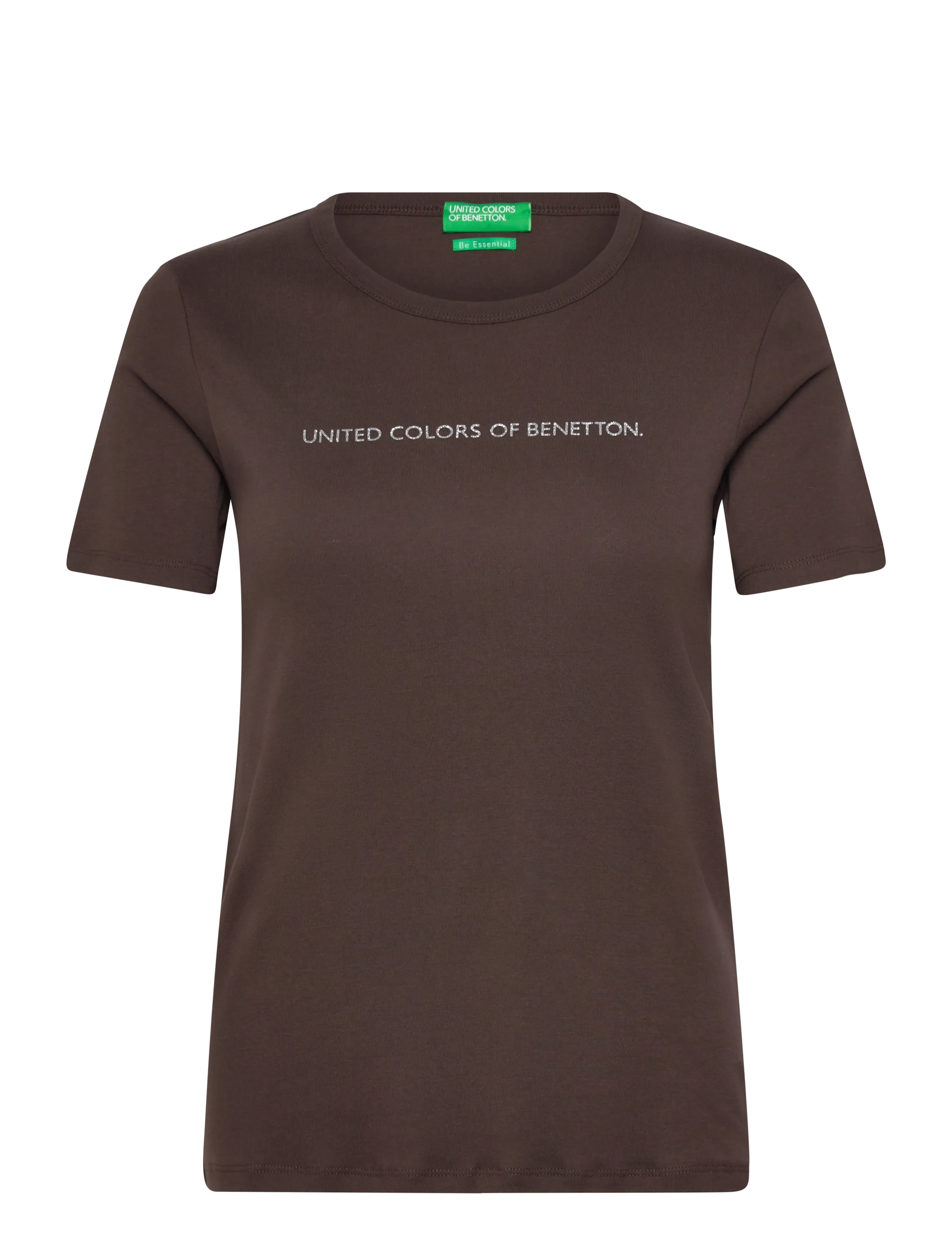 United Colors of Benetton T-SHIRT - T-Shirts & Tops - BROWN / brown