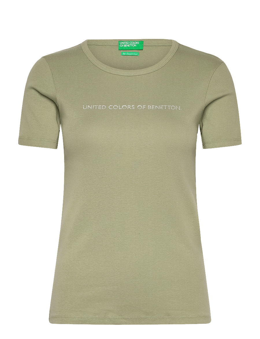 United Colors of Benetton - T-SHIRT - t-shirts - green - 1
