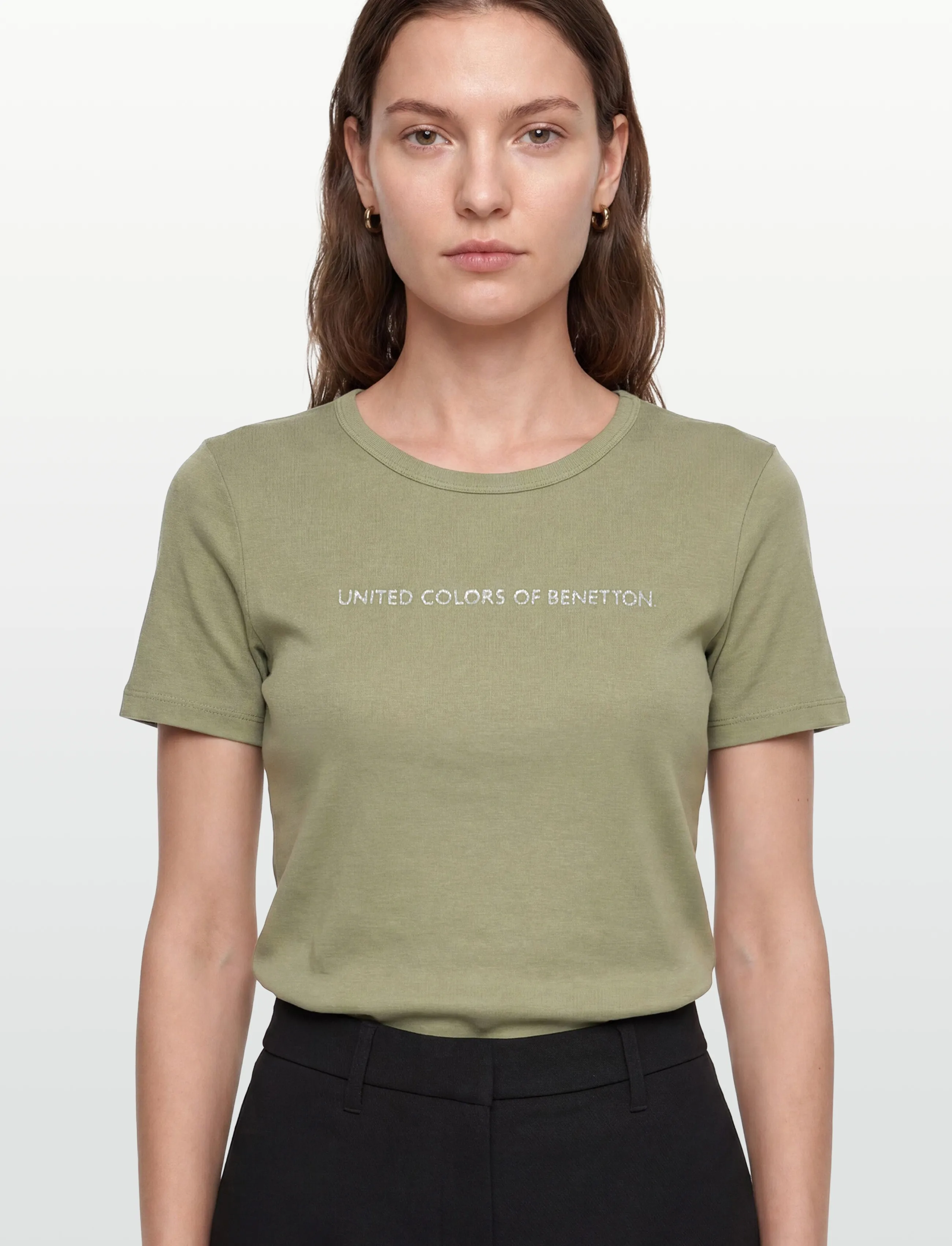 United Colors of Benetton - T-SHIRT - t-shirts - green - 3