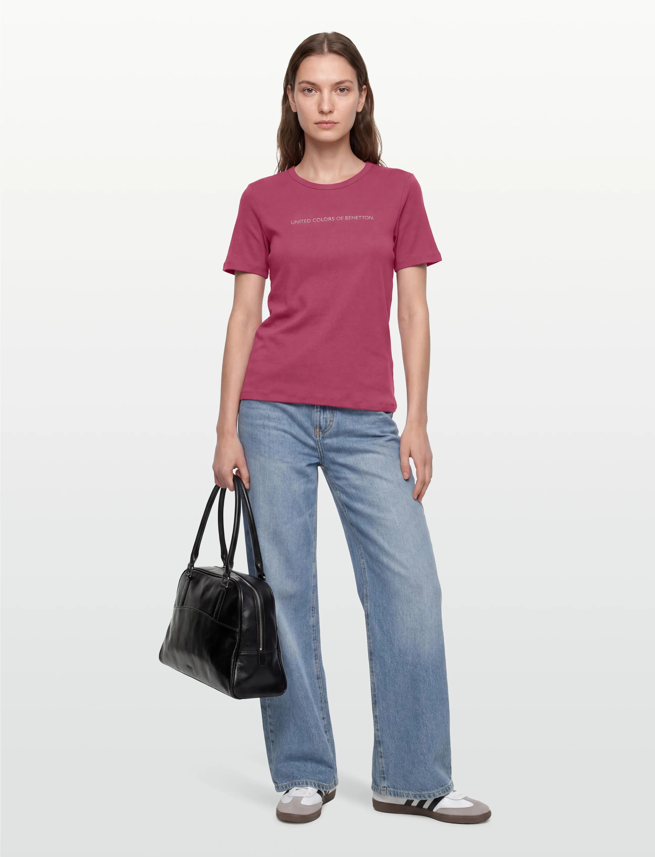 United Colors of Benetton T-SHIRT - T-shirts - PINK / pink/rose
