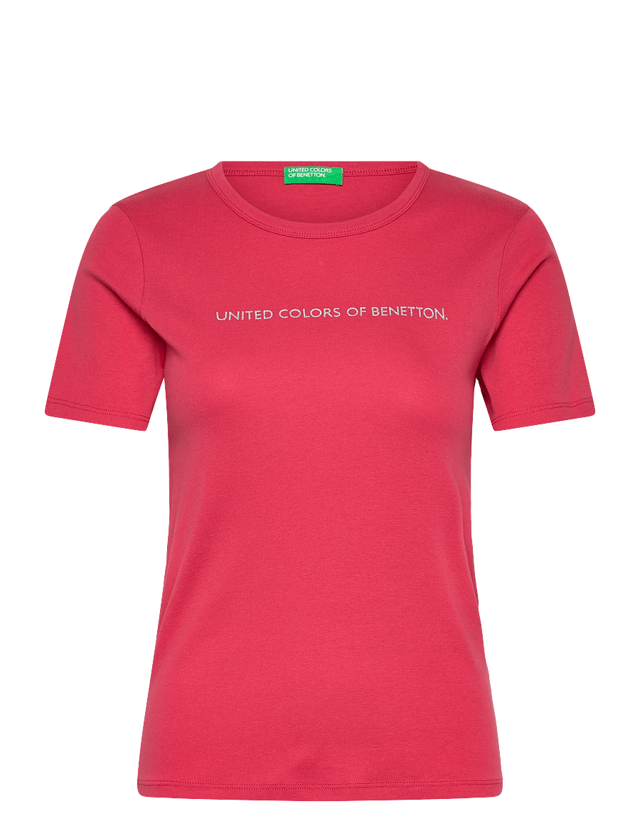 United Colors of Benetton - T-SHIRT - t-shirts - red - 1