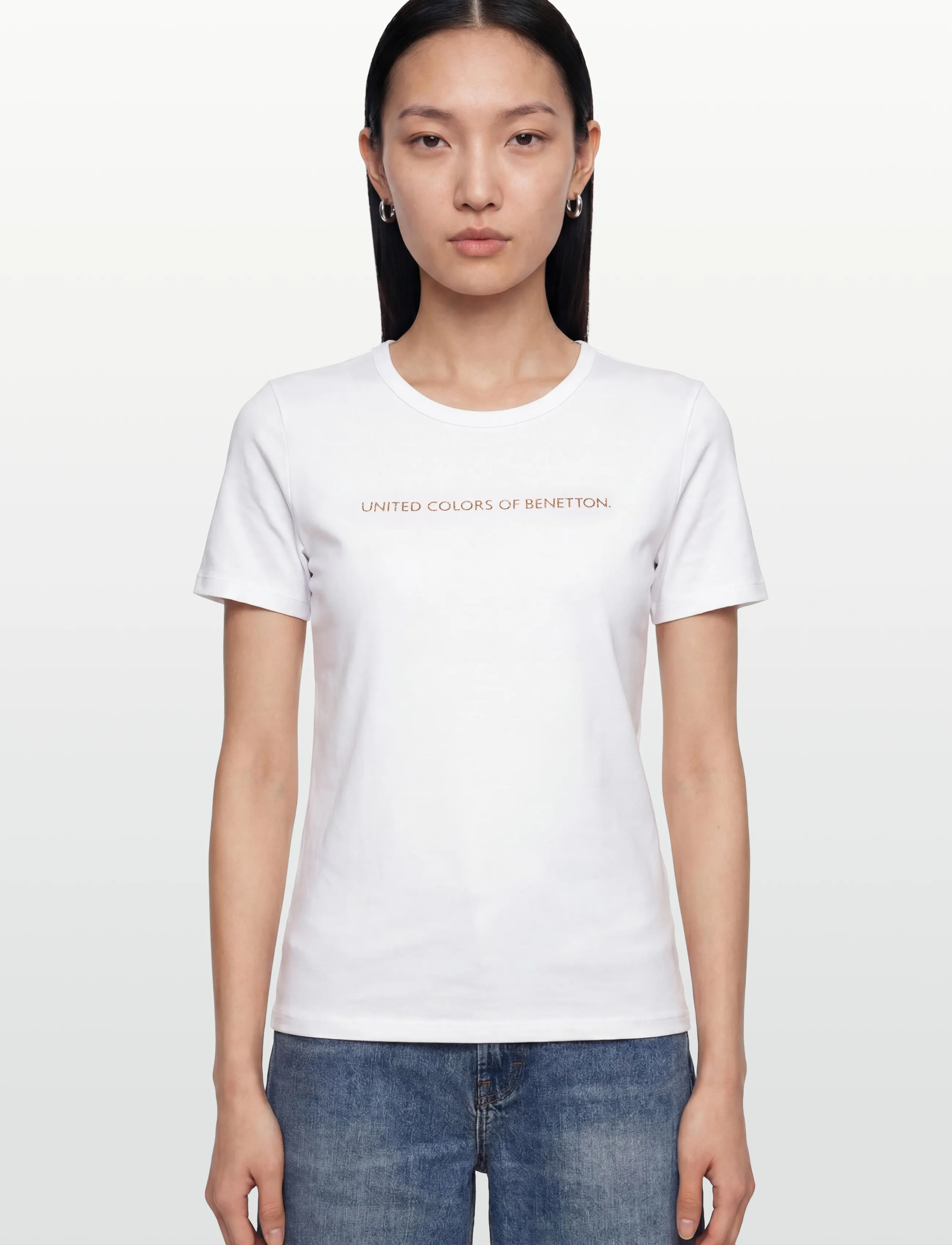 United Colors of Benetton - T-SHIRT - t-shirts - white - 3