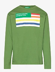 United Colors of Benetton - T-SHIRT L/S - pikkade varrukatega t-särgid - forest green - 0