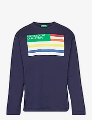United Colors of Benetton - T-SHIRT L/S - langærmede t-shirts - night blue - 0