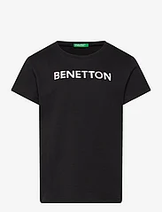 United Colors of Benetton - T-SHIRT - t-krekli ar īsām piedurknēm - black - 0