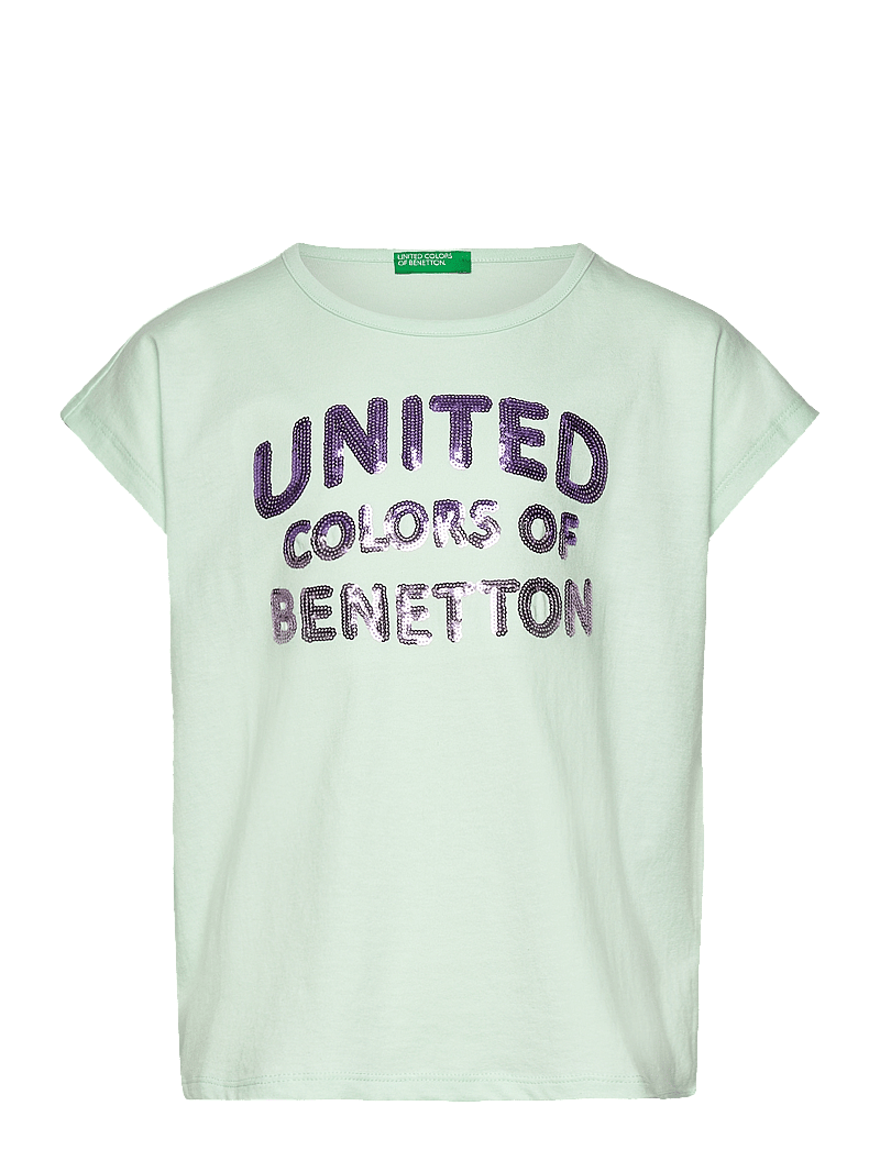 United Colors of Benetton - T-SHIRT - kurzärmelige - green - 0