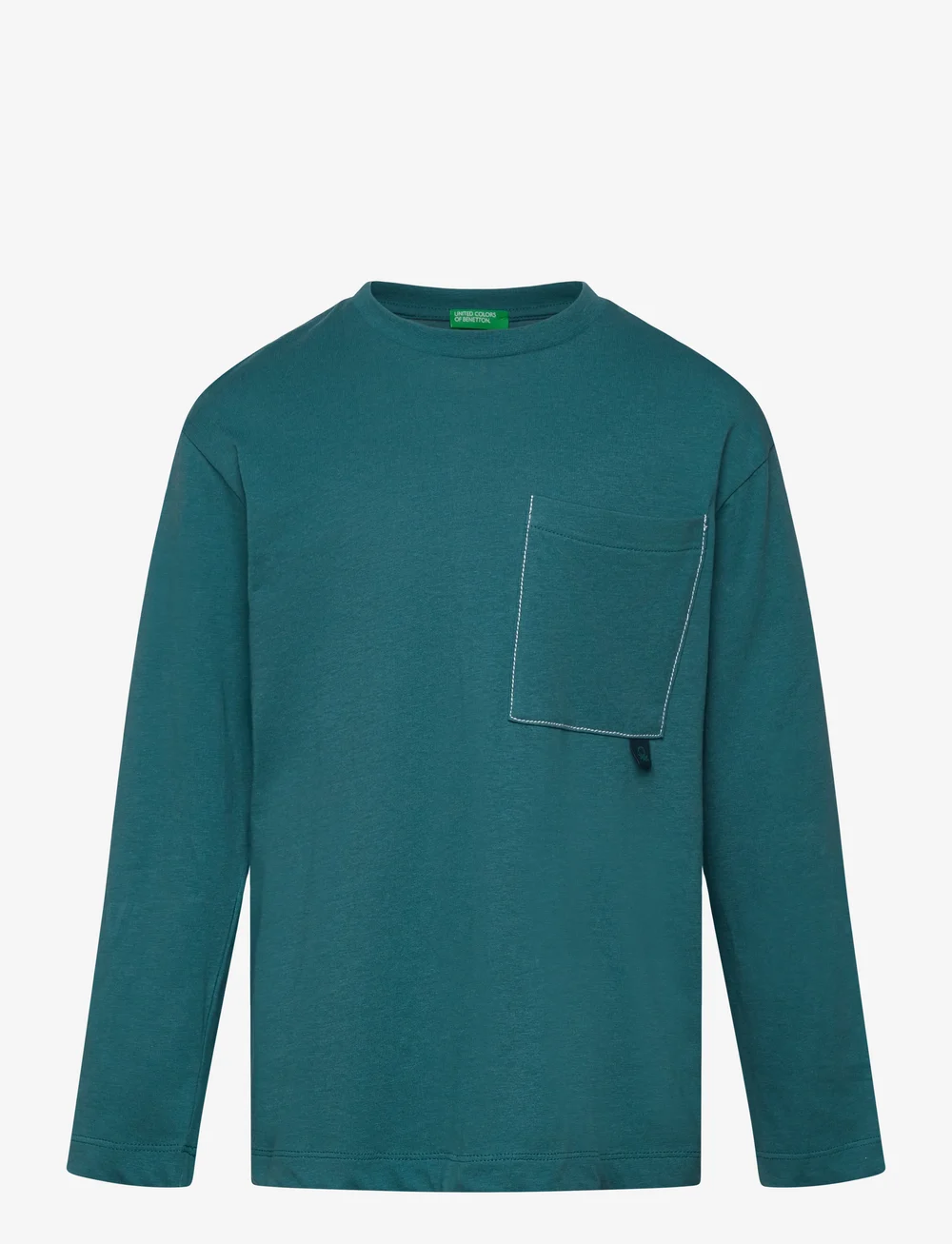 United Colors of Benetton - T-SHIRT L/S - t-shirts à manches longues - blue - 0