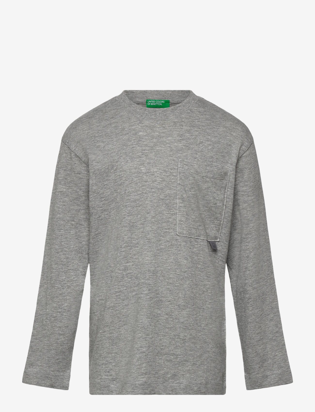 United Colors of Benetton - T-SHIRT L/S - långärmade t-shirts - grey - 0
