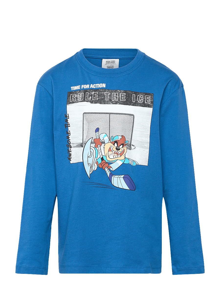 United Colors of Benetton - T-SHIRT L/S - langærmede t-shirts - blue - 0