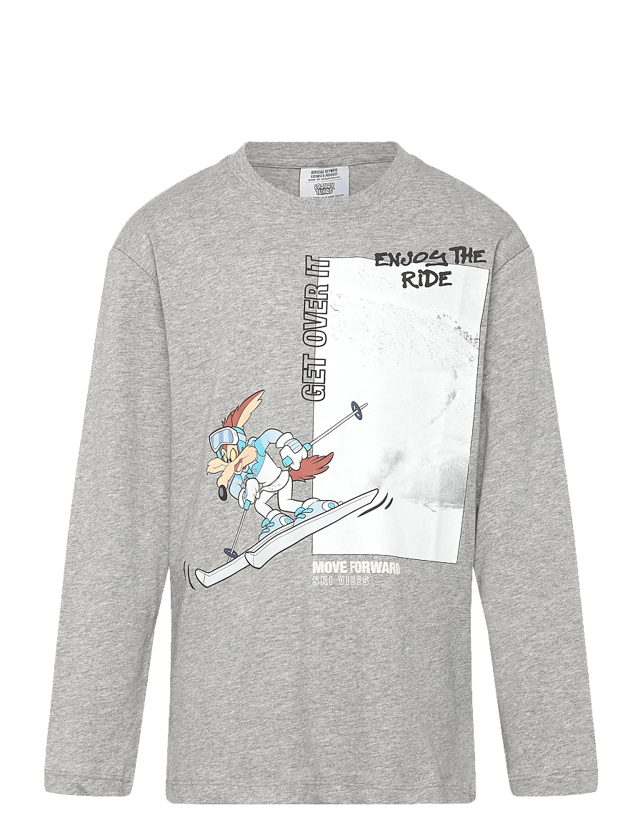 United Colors of Benetton - T-SHIRT L/S - langærmede t-shirts - grey - 0