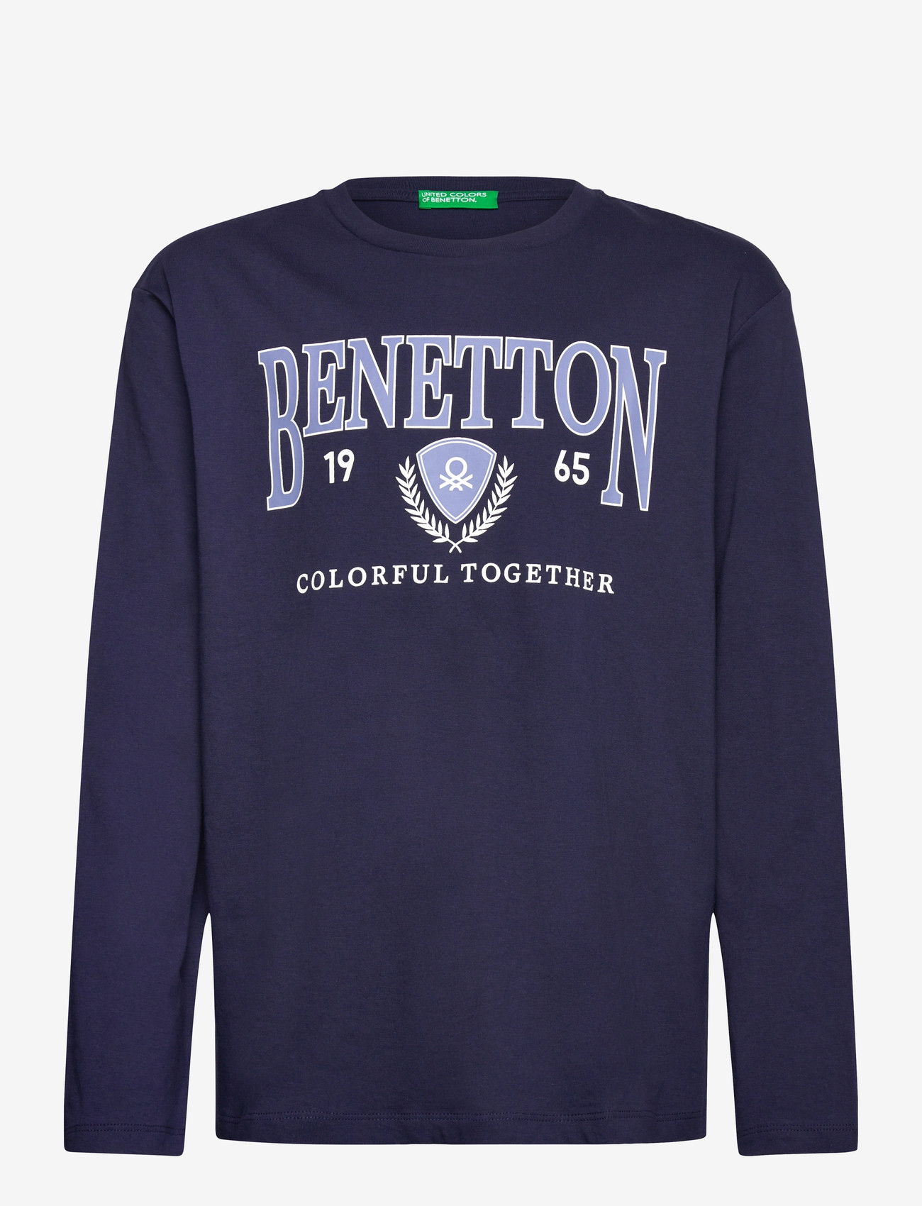 United Colors of Benetton - T-SHIRT L/S - långärmade t-shirts - blue - 0