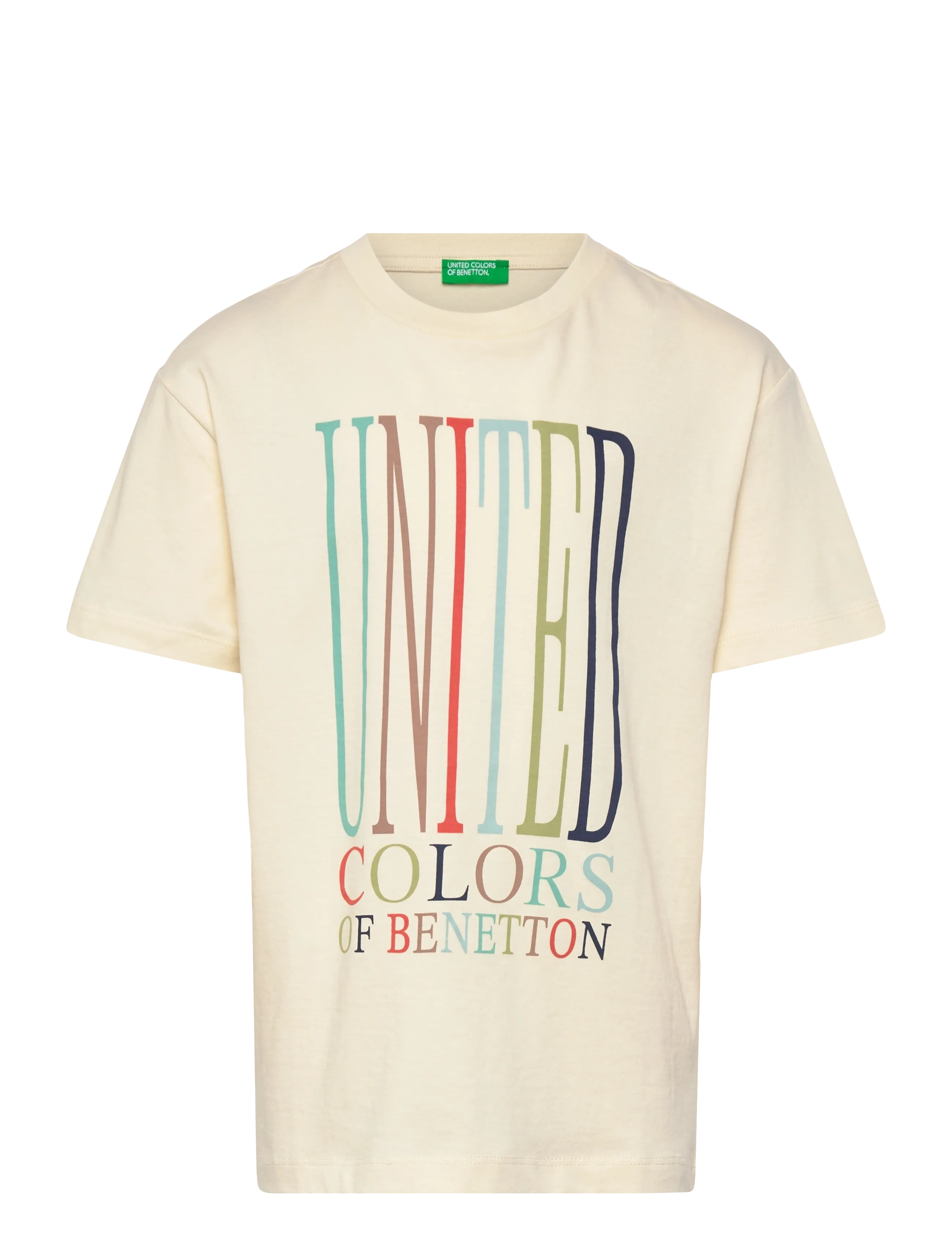 United Colors of Benetton T-SHIRT - Alussärgid - BEIGE / cream