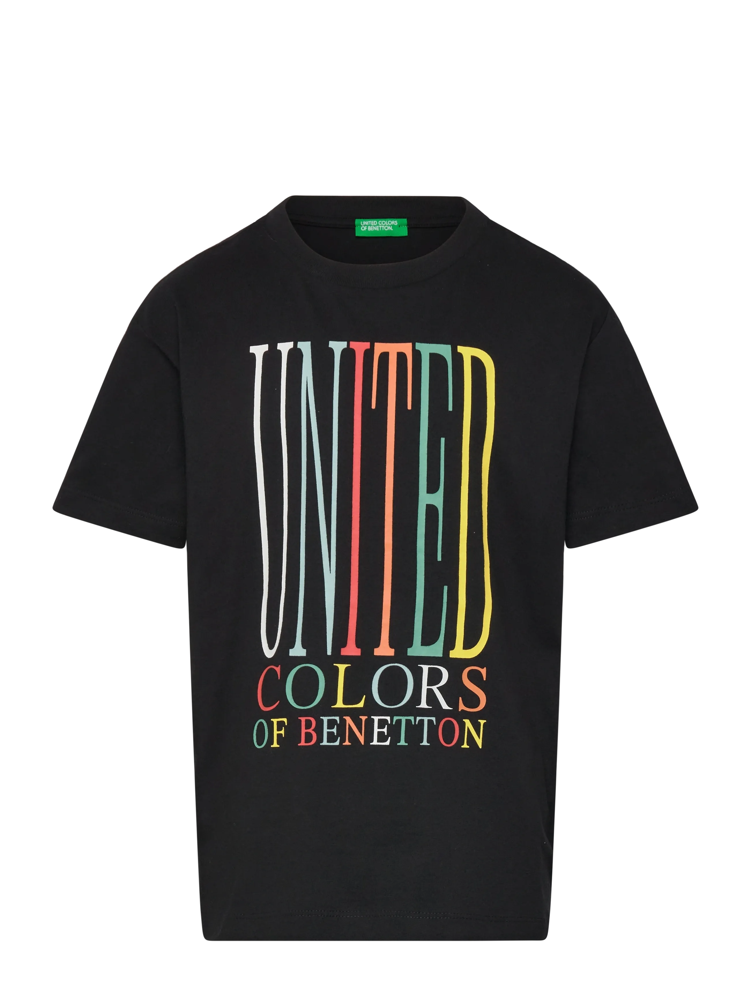 United Colors of Benetton T-SHIRT - Overdele - BLACK / black