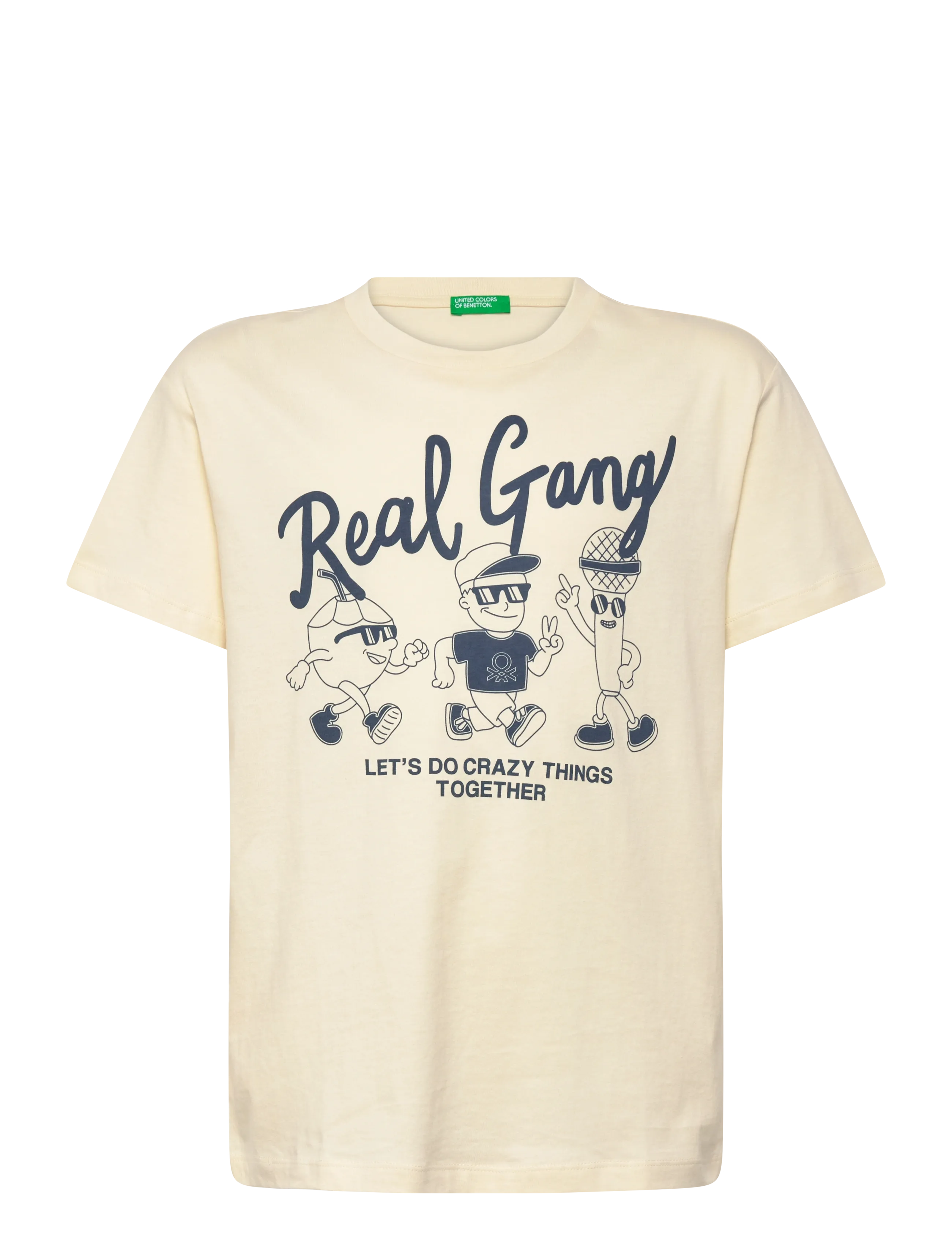 United Colors of Benetton T-SHIRT - Deals - BEIGE / cream