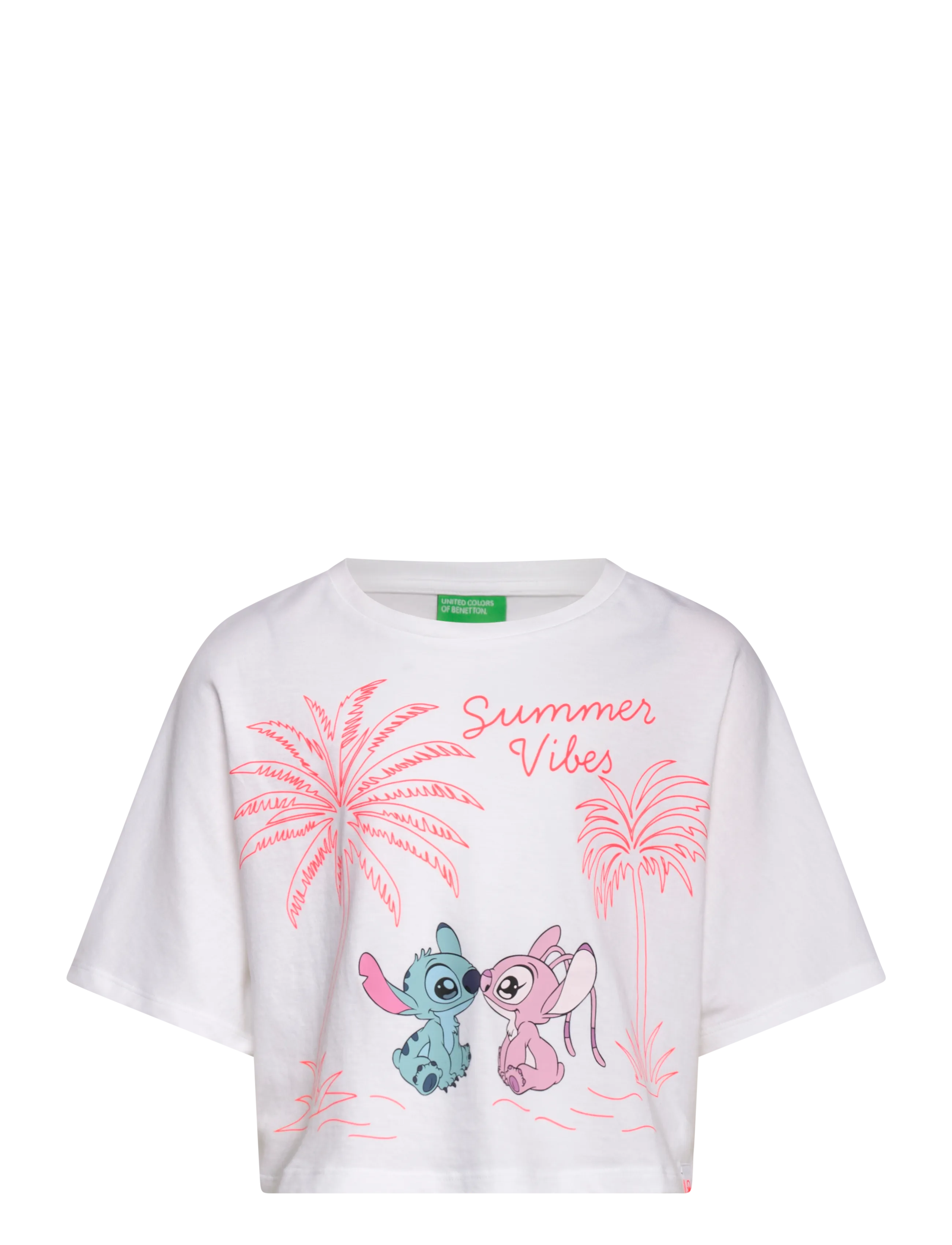 United Colors of Benetton T-SHIRT - Tøj - WHITE / white