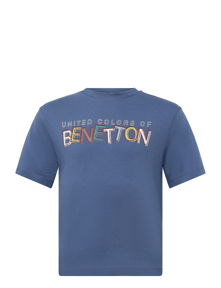 United Colors of Benetton - T-SHIRT - lühikeste varrukatega t-särgid - blue - 0