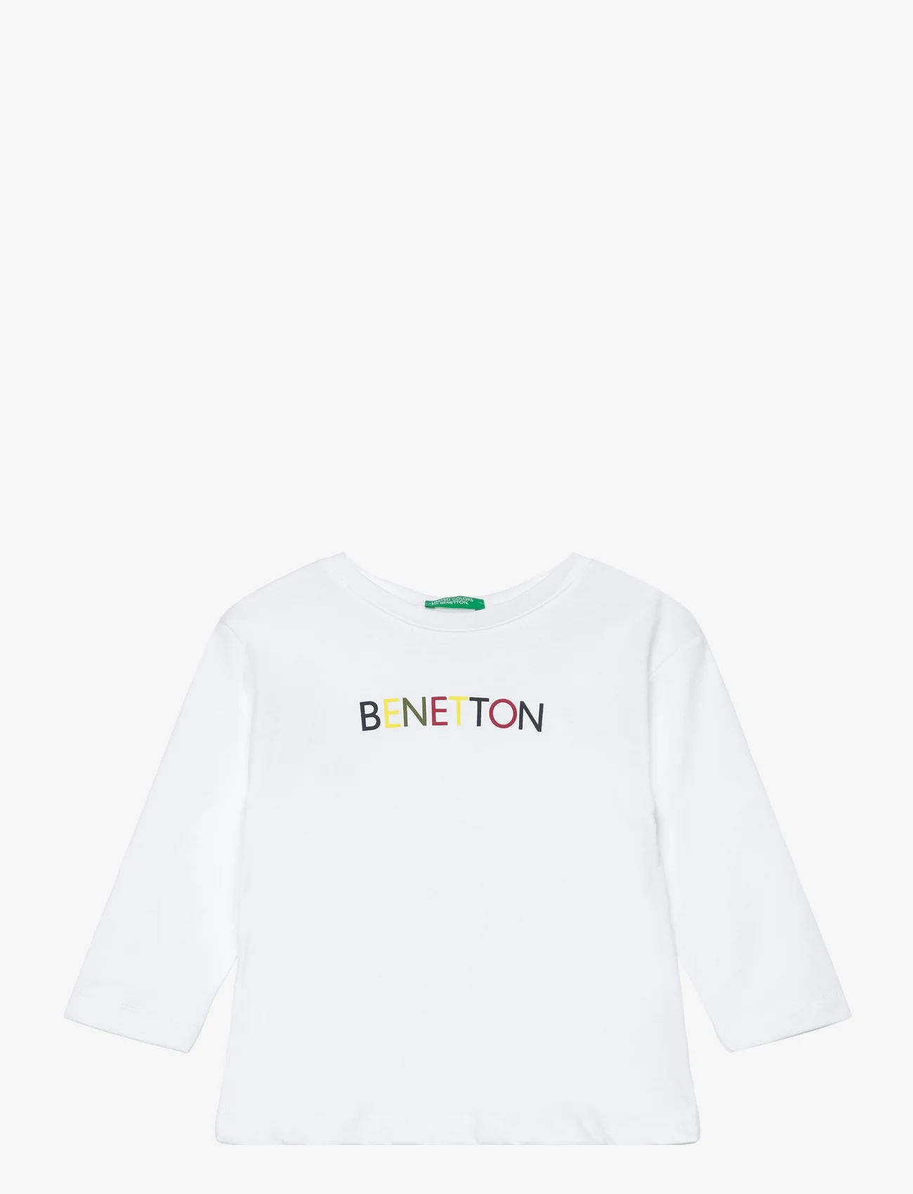 United Colors of Benetton - T-SHIRT L/S - marškinėliai ilgomis rankovėmis - optical white - 0